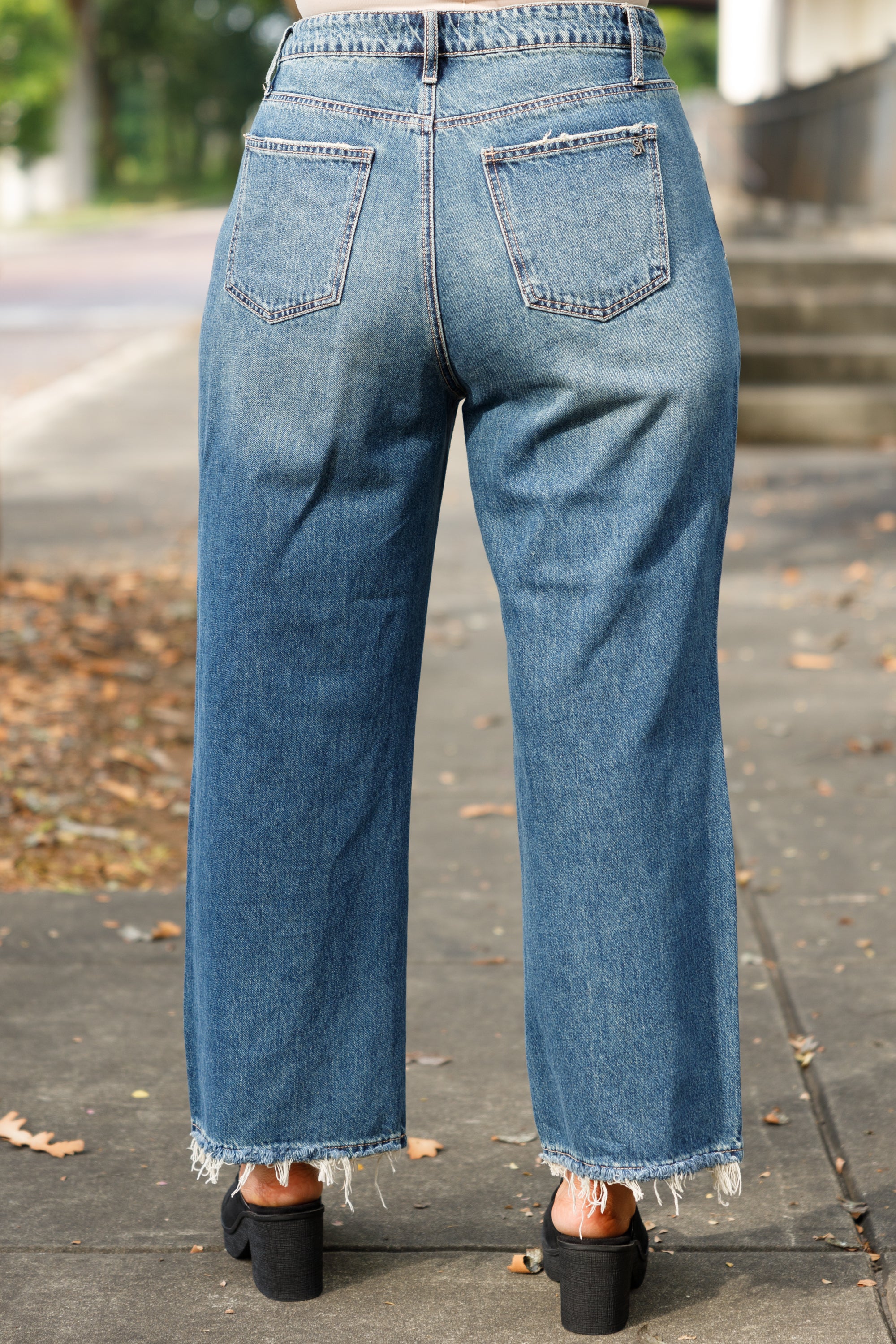 Laughter Is The Best Medicine Jeans, Dark Wash - Giverhouse