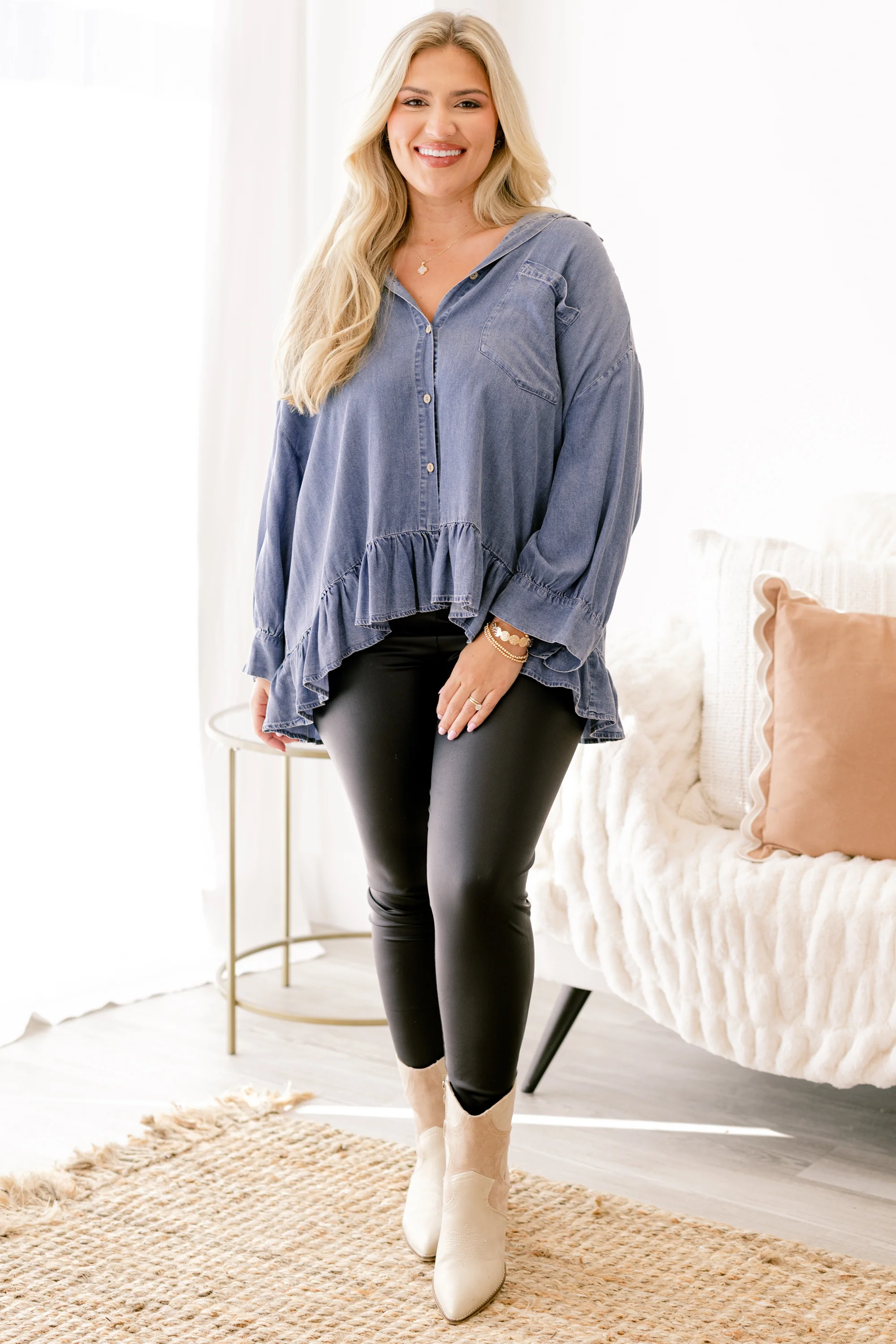 Wanna Dance All Night Leggings, Black - Giverhouse