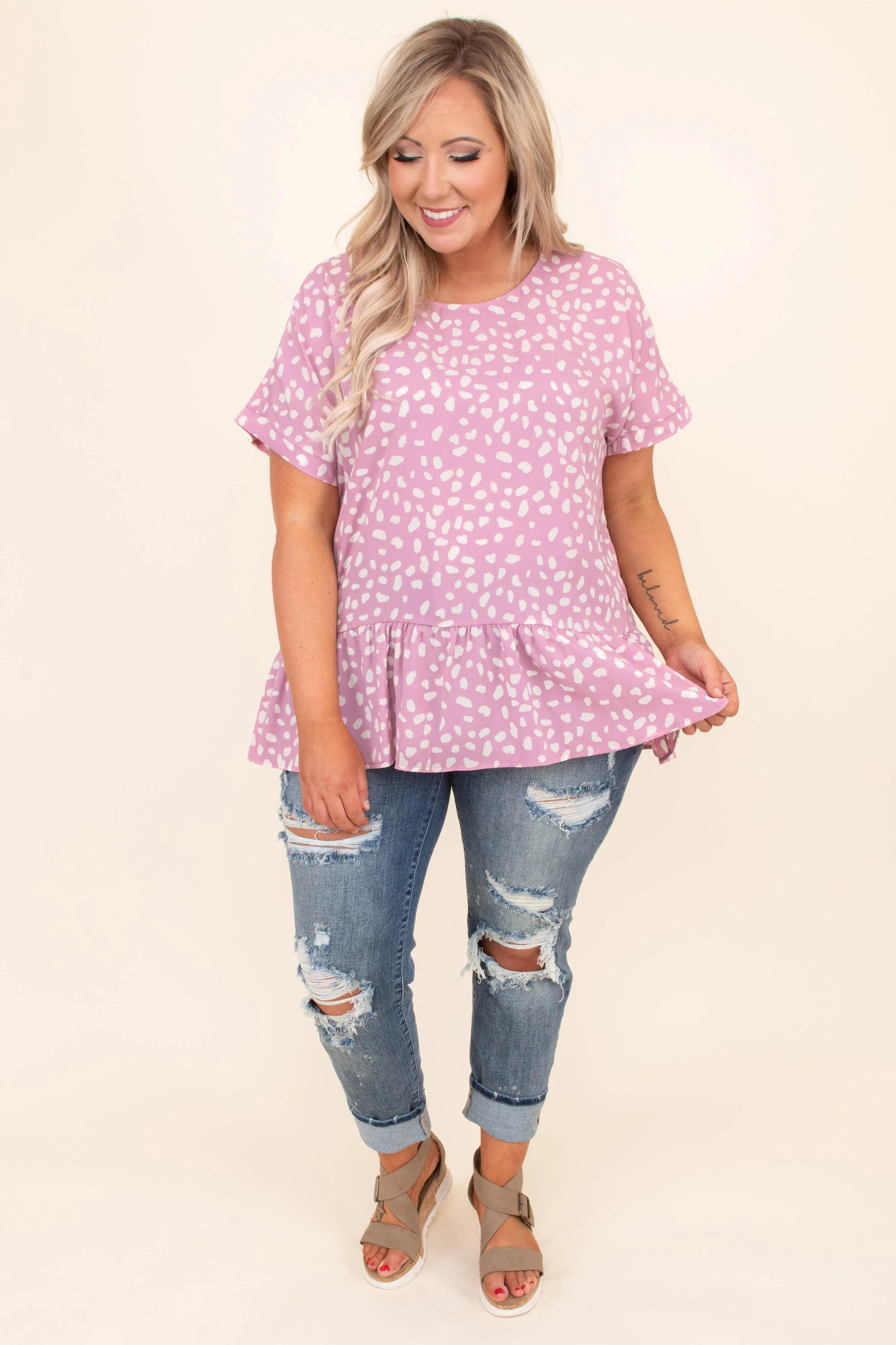 Yes To Distress Jeans, Dark Wash - Giverhouse