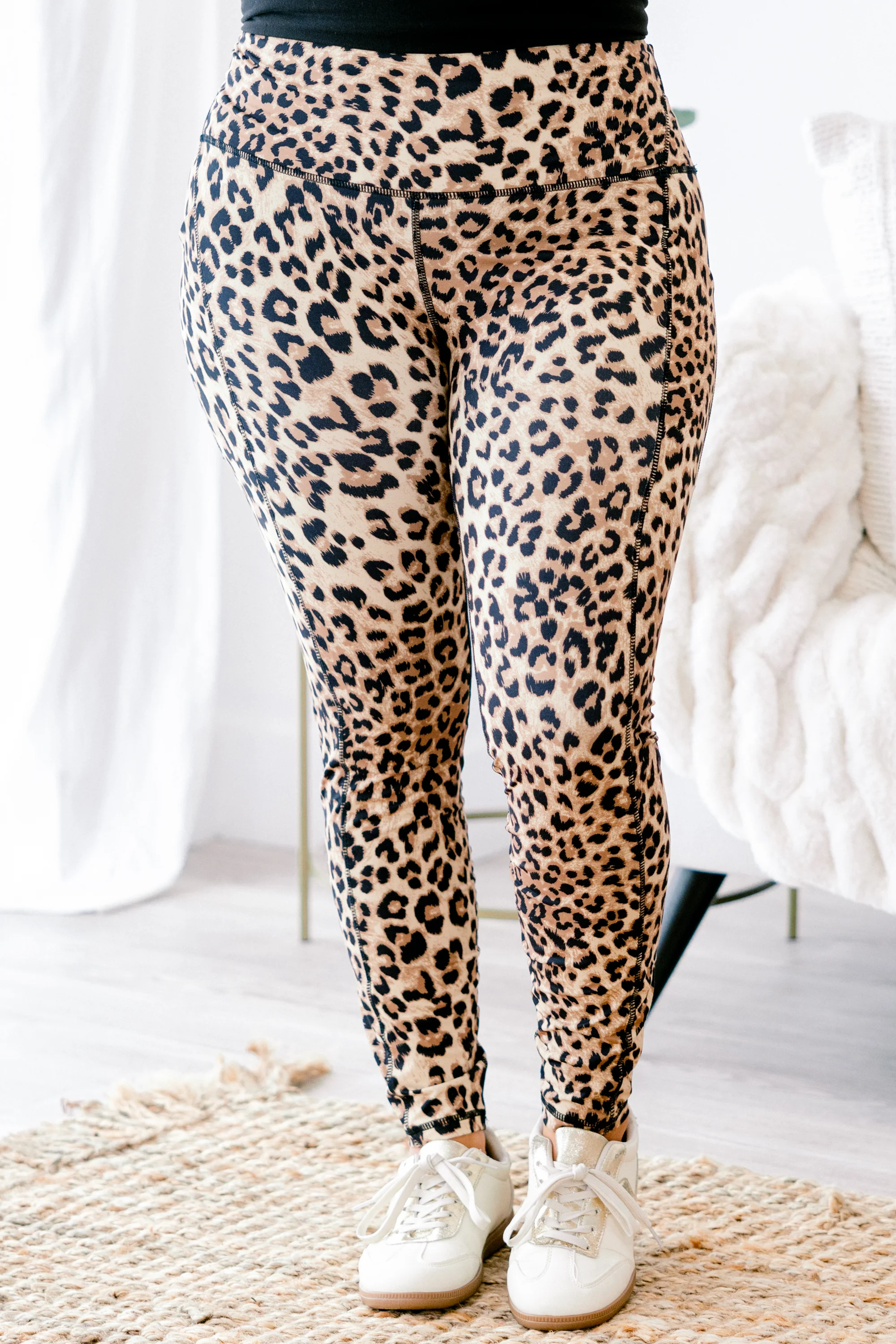 Fiercely On Point Leggings, Brown - Giverhouse