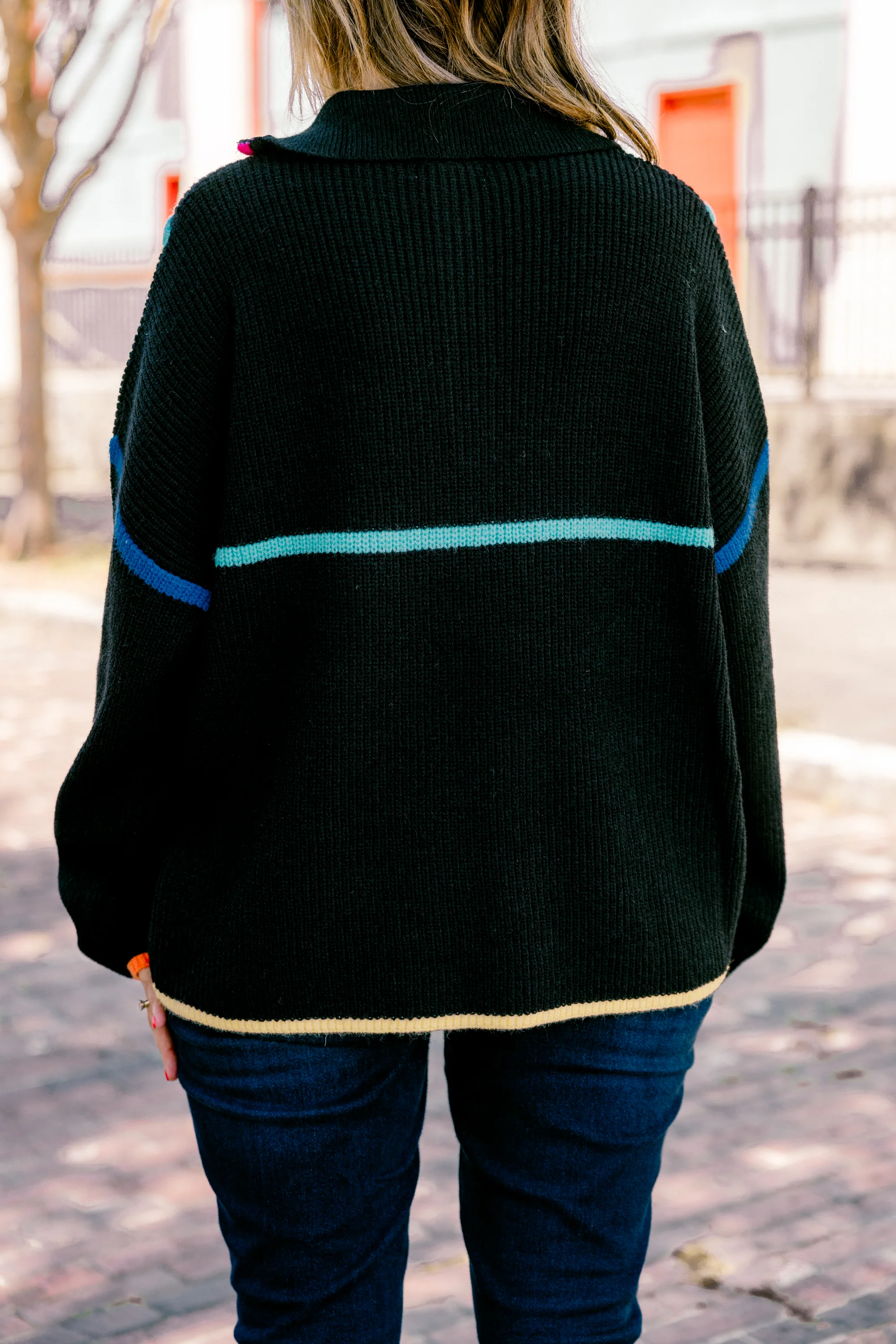 Falling For Fall Sweater, Black - Giverhouse
