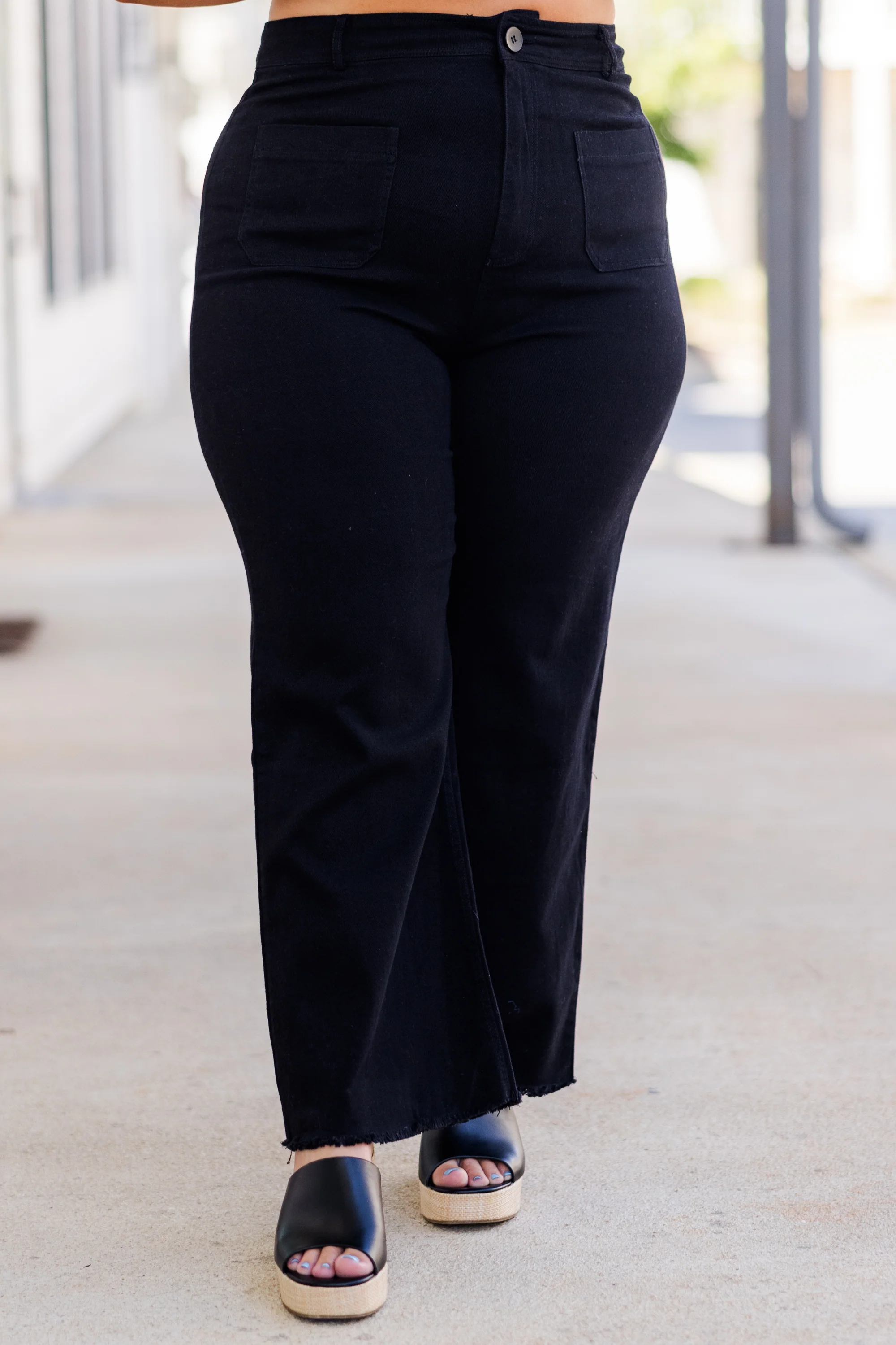 Girl On The Go Jeans, Black - Giverhouse