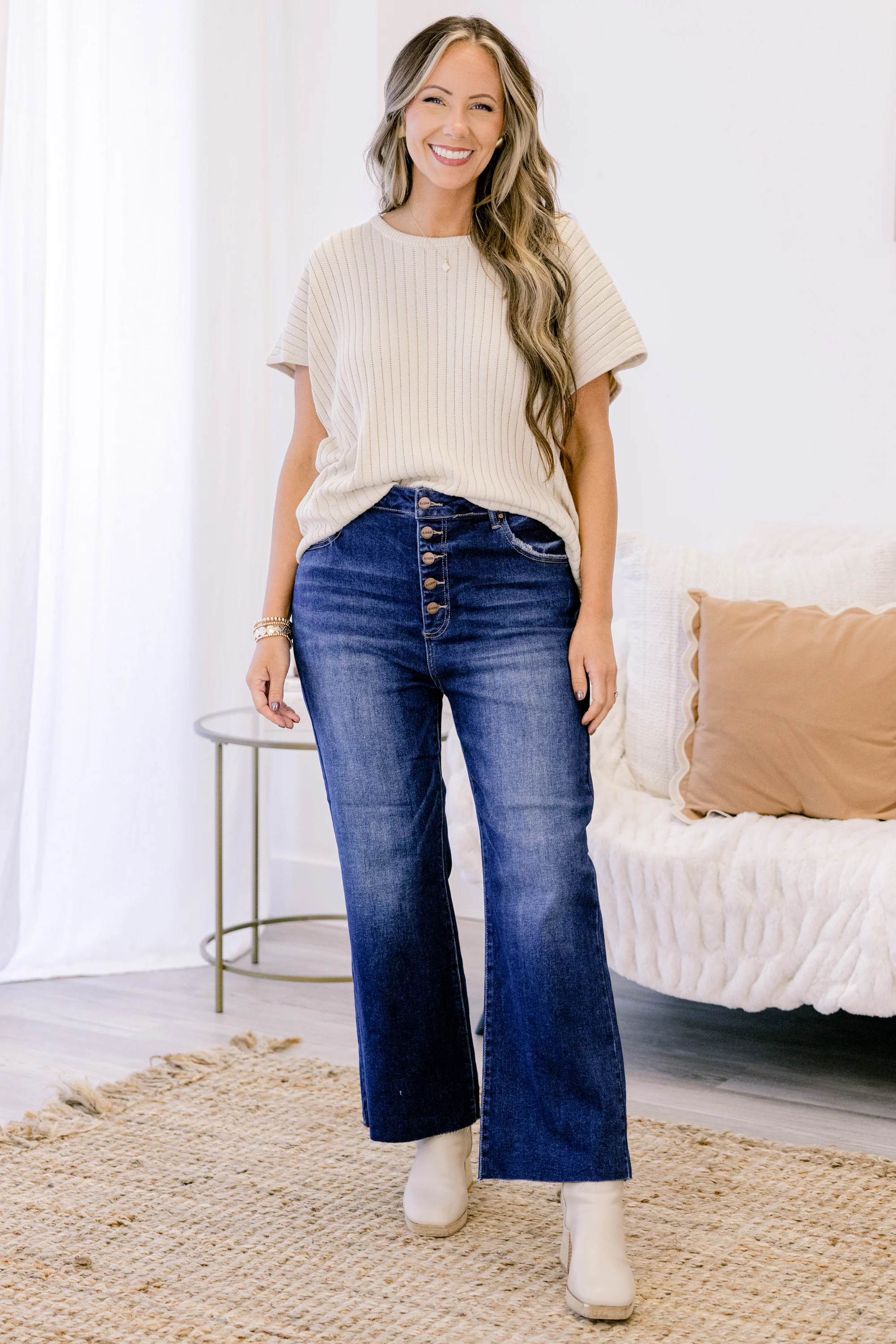 So Much To Say Jeans, Dark Wash - Giverhouse