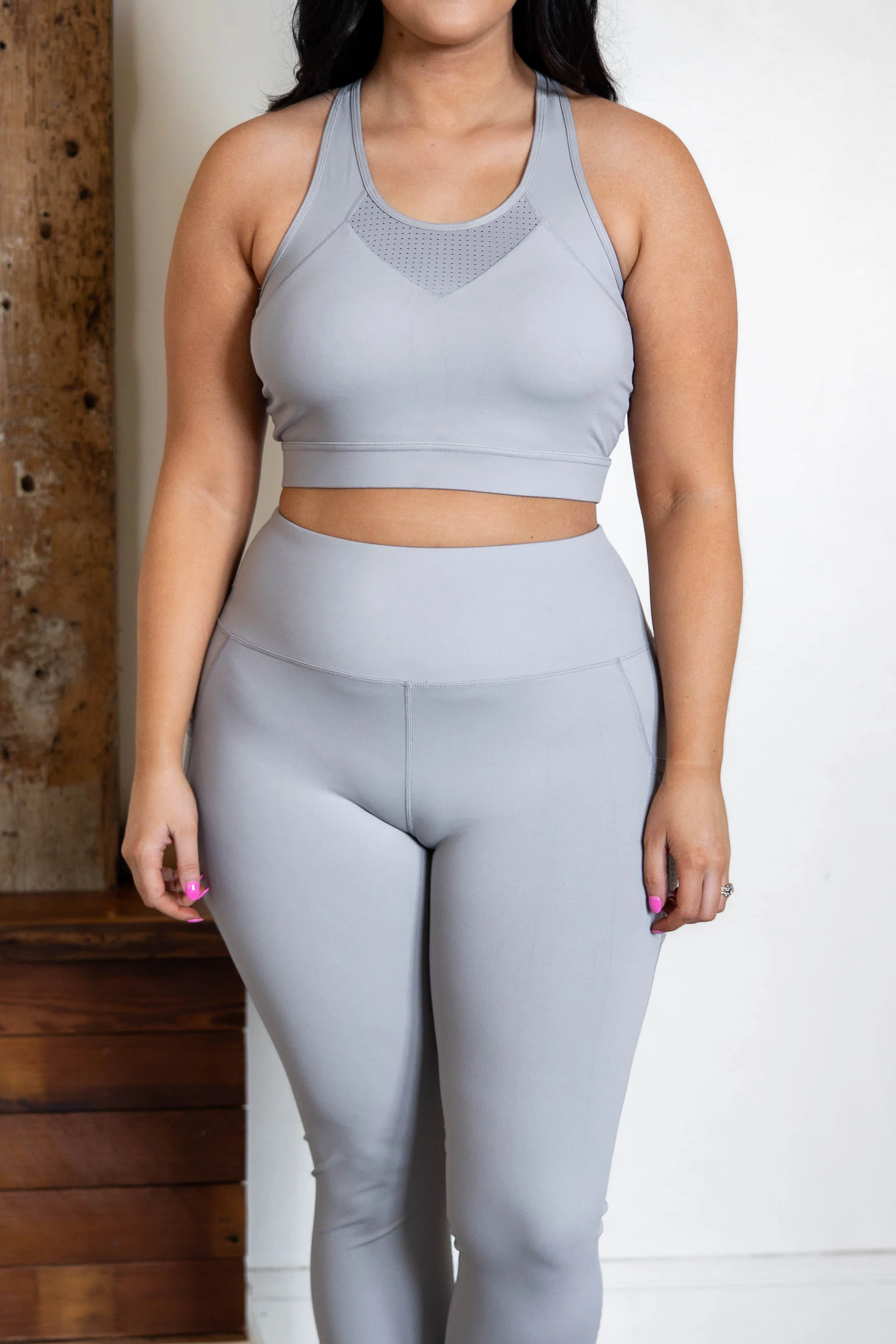 Magnificent Moves Sports Bra, Slate - Giverhouse