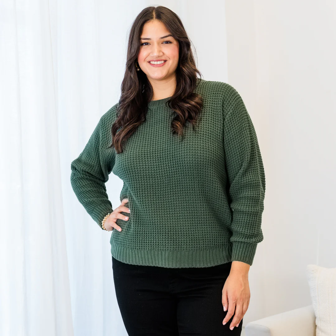 Breezy Weather Sweater, Ash Jade - Giverhouse