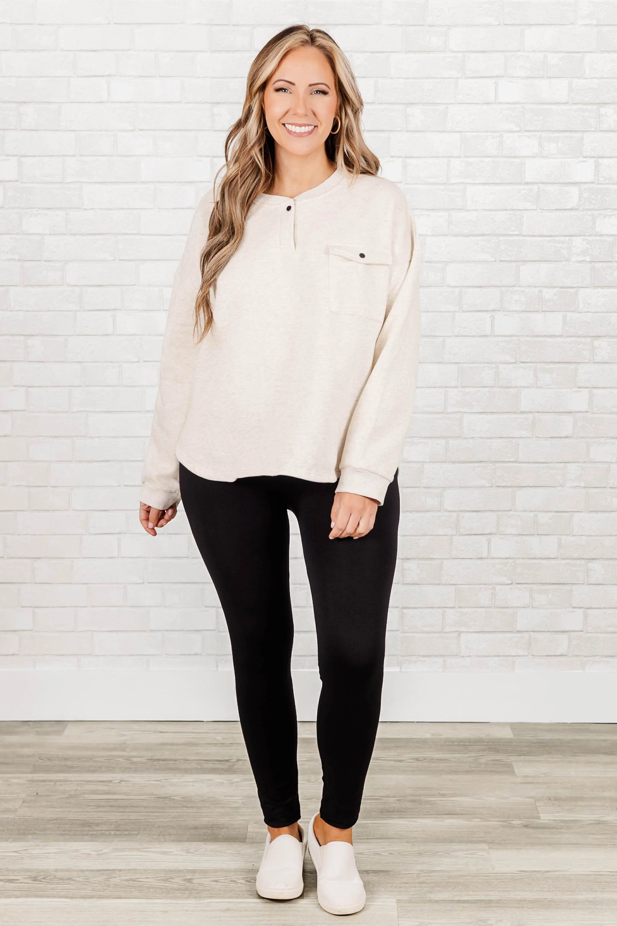 Wandered Off Sweater, Oatmeal - Giverhouse