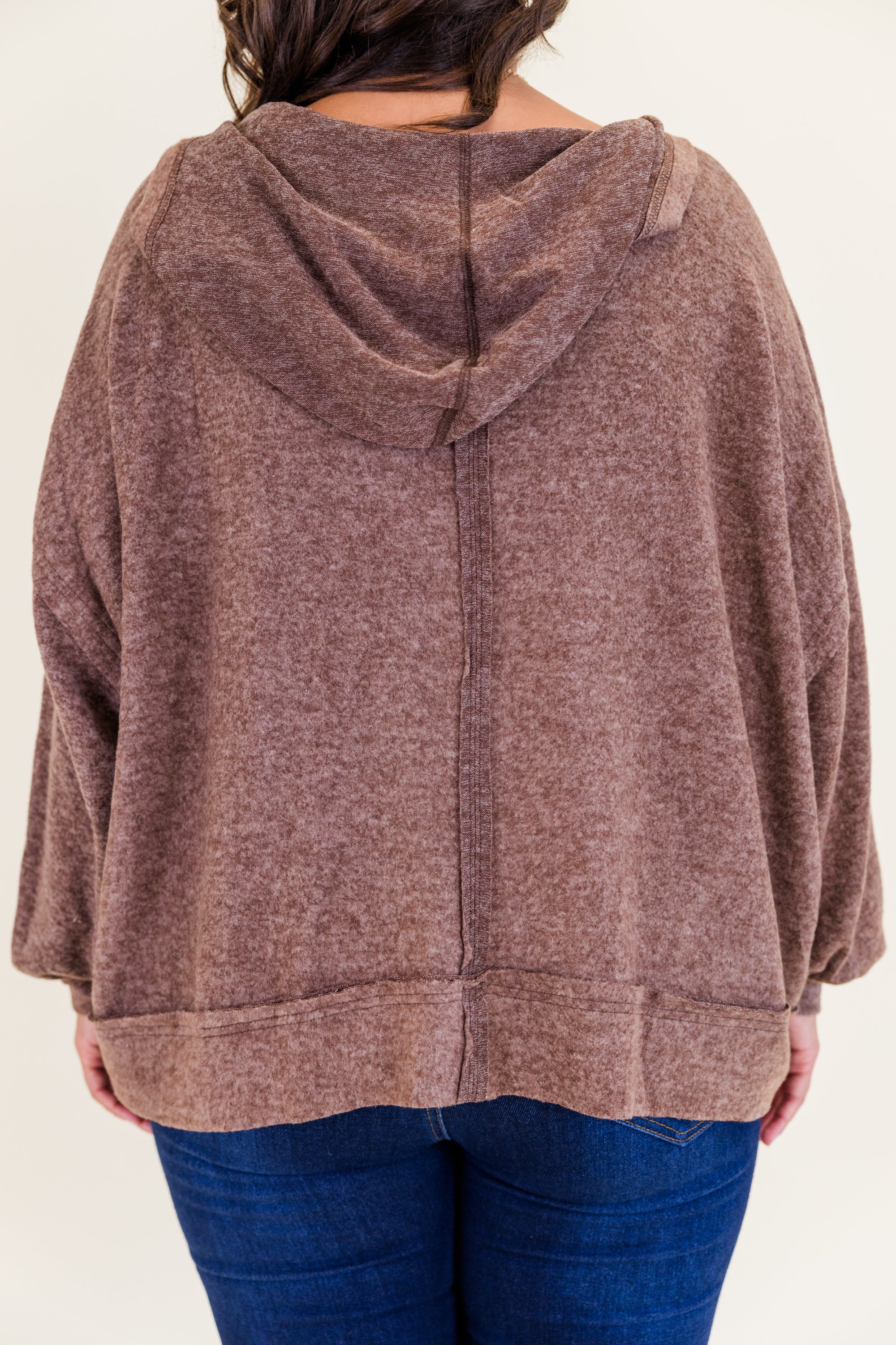 Get Cozy Hoodie, Heather Beige - Giverhouse