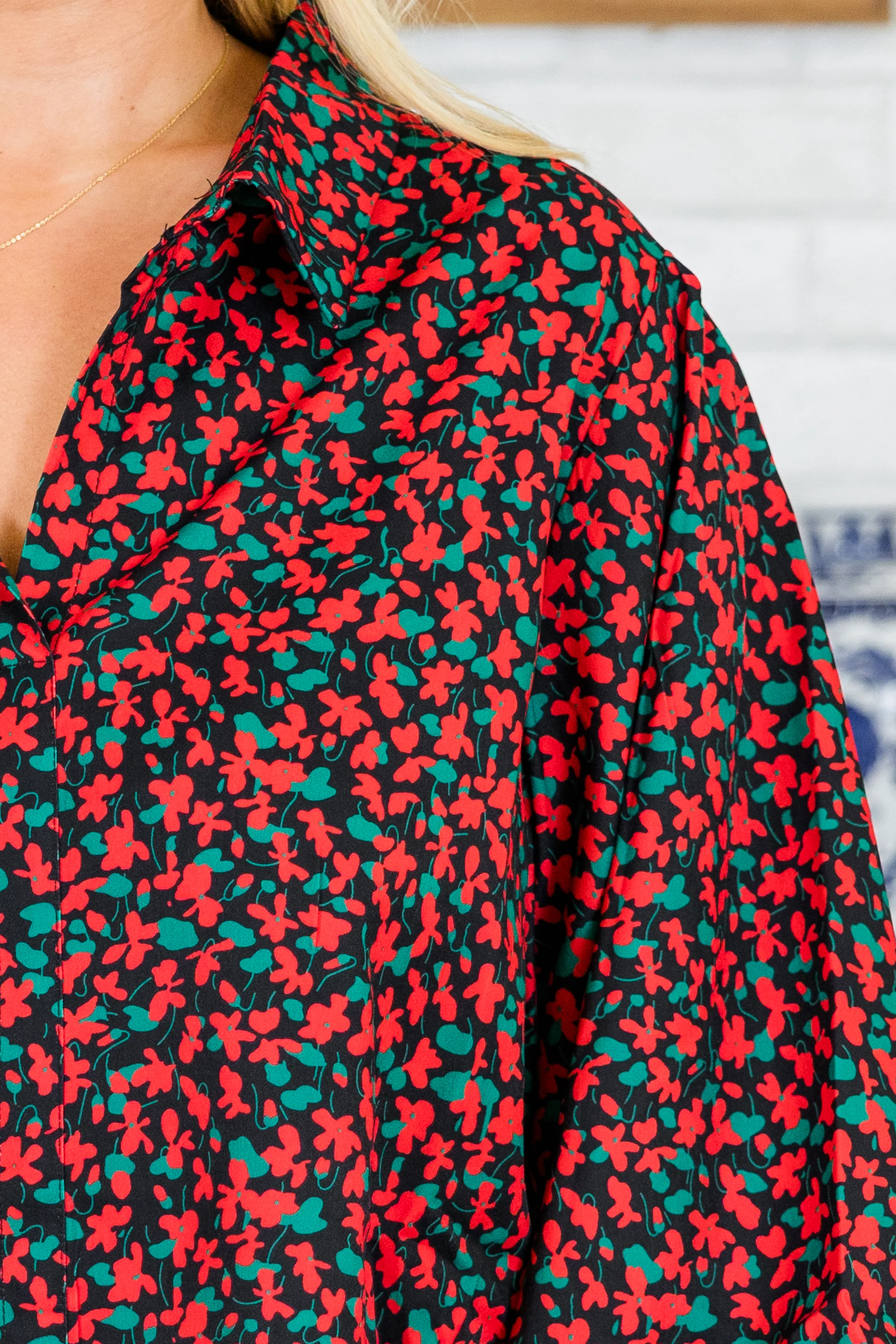 True You Top, Red/Black - Giverhouse