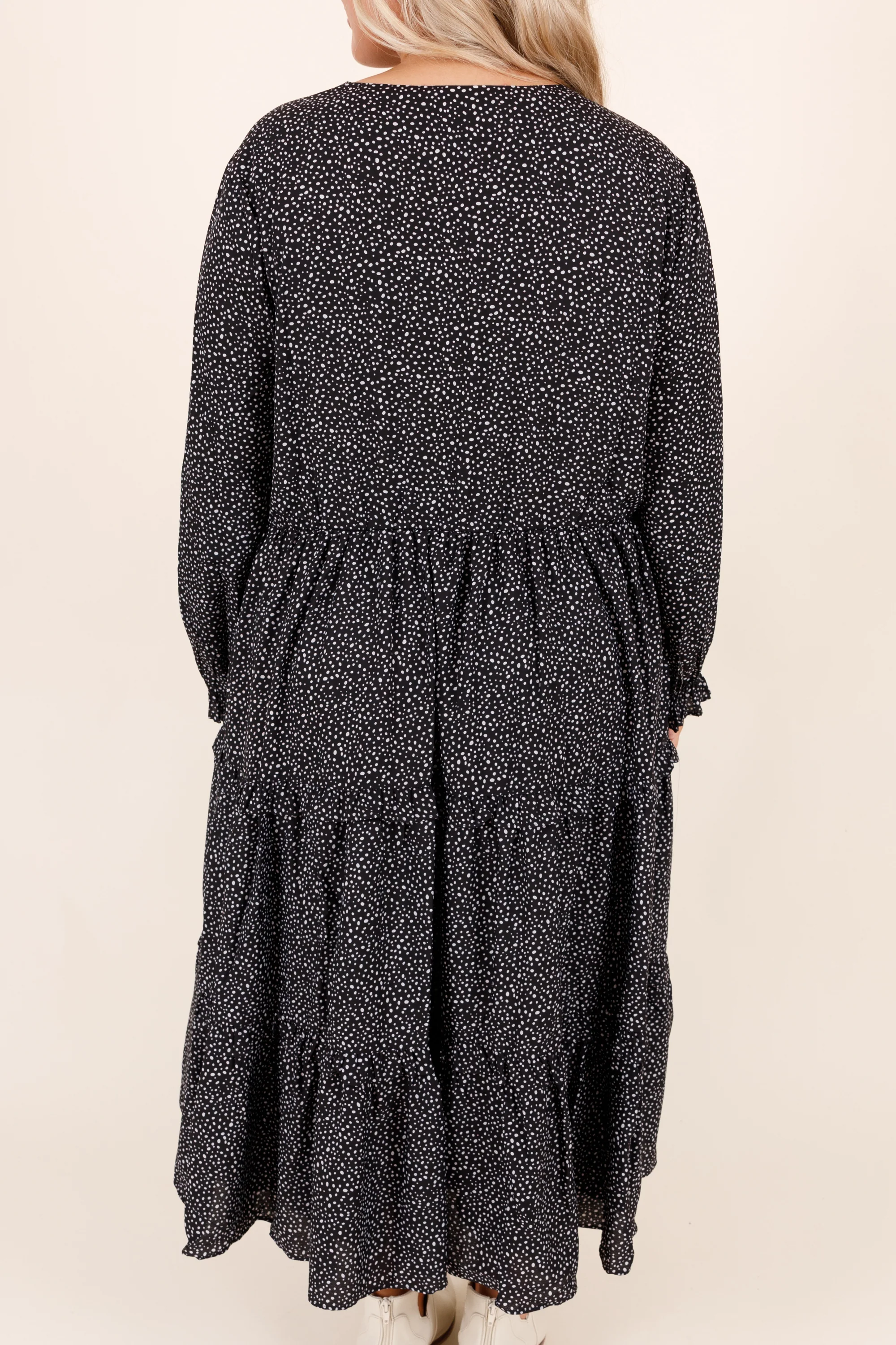 Always Running Errands Dress, Black - Giverhouse