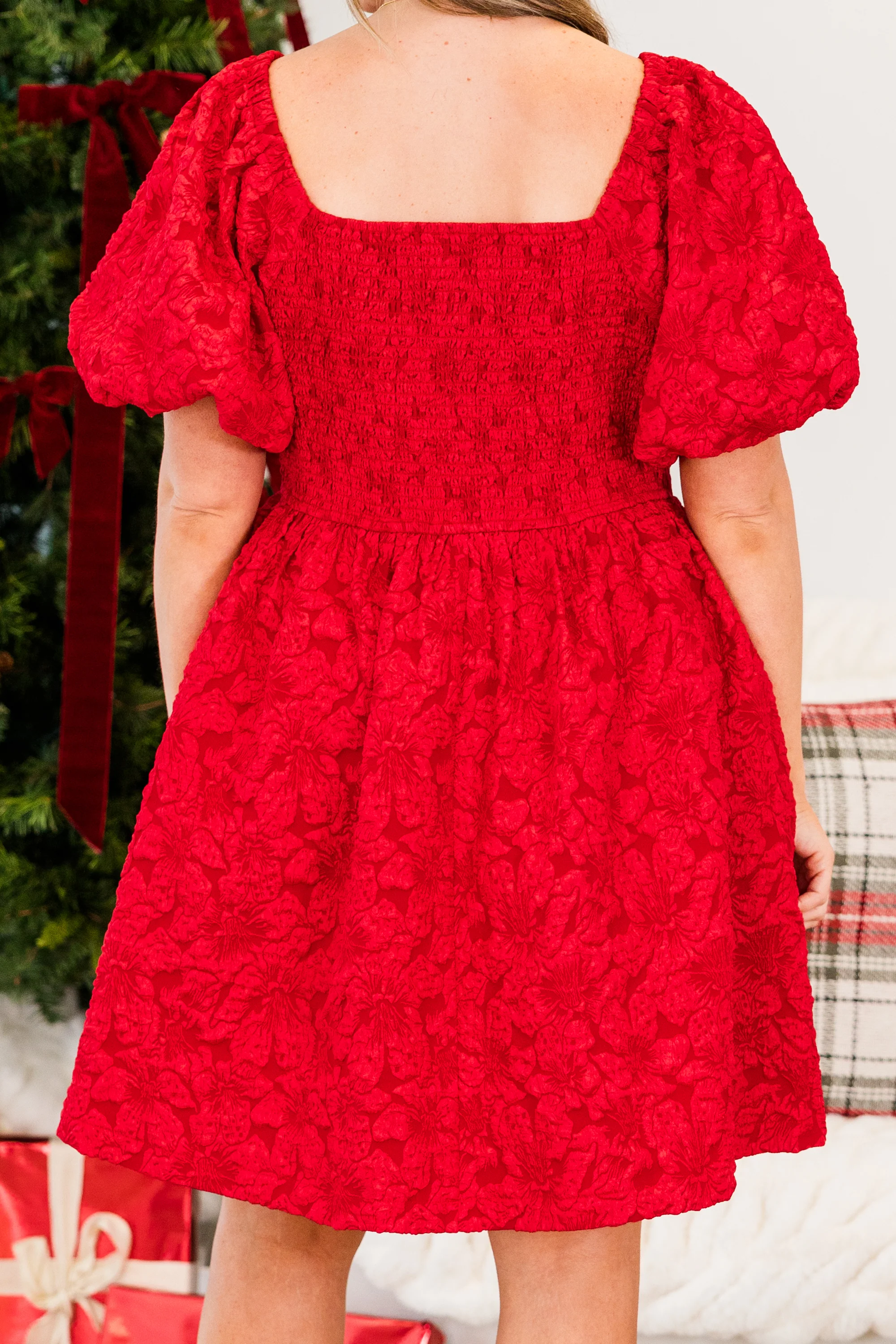 Feel The Magic Dress, Red - Giverhouse