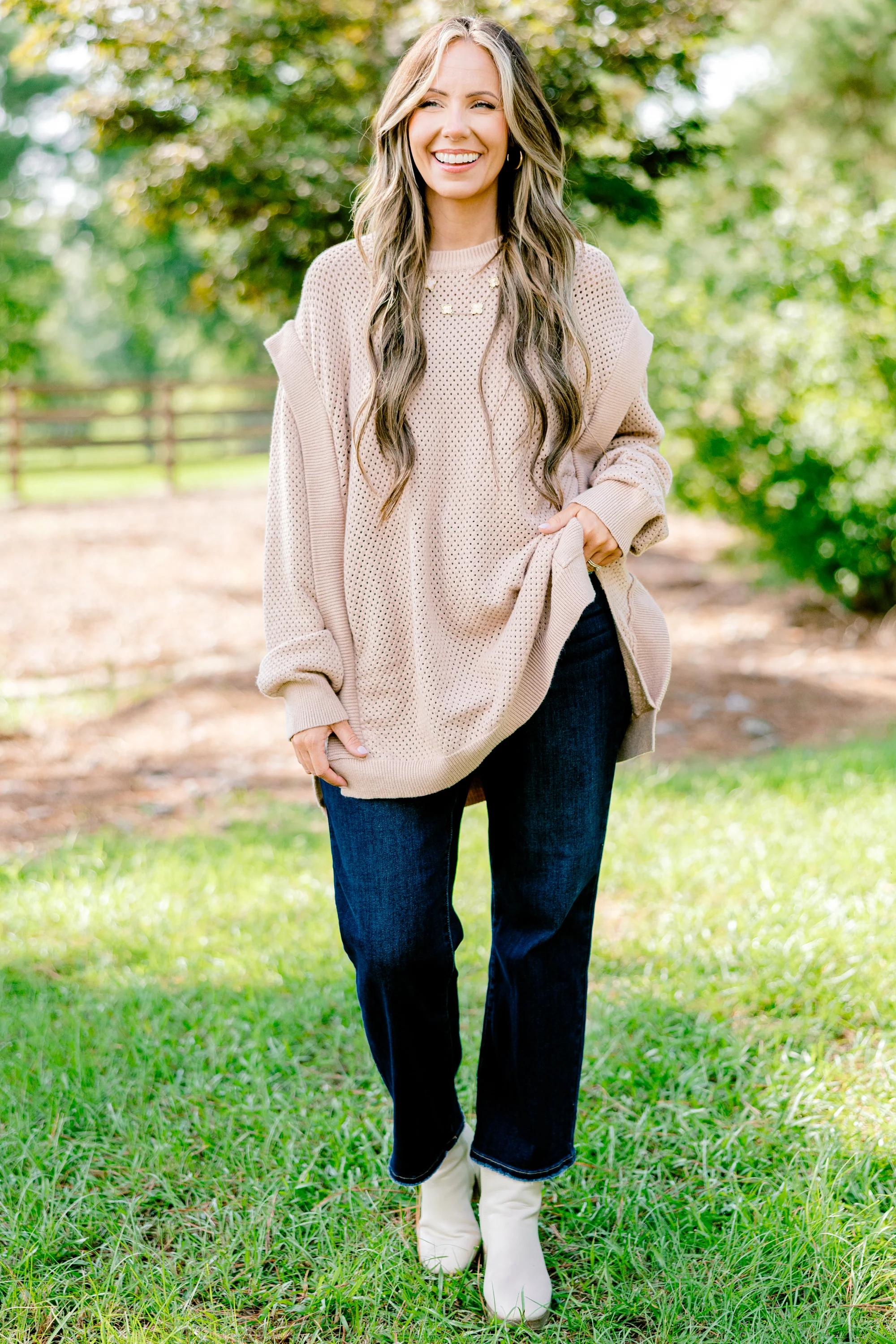 Allstar Sweater, Beige - Giverhouse