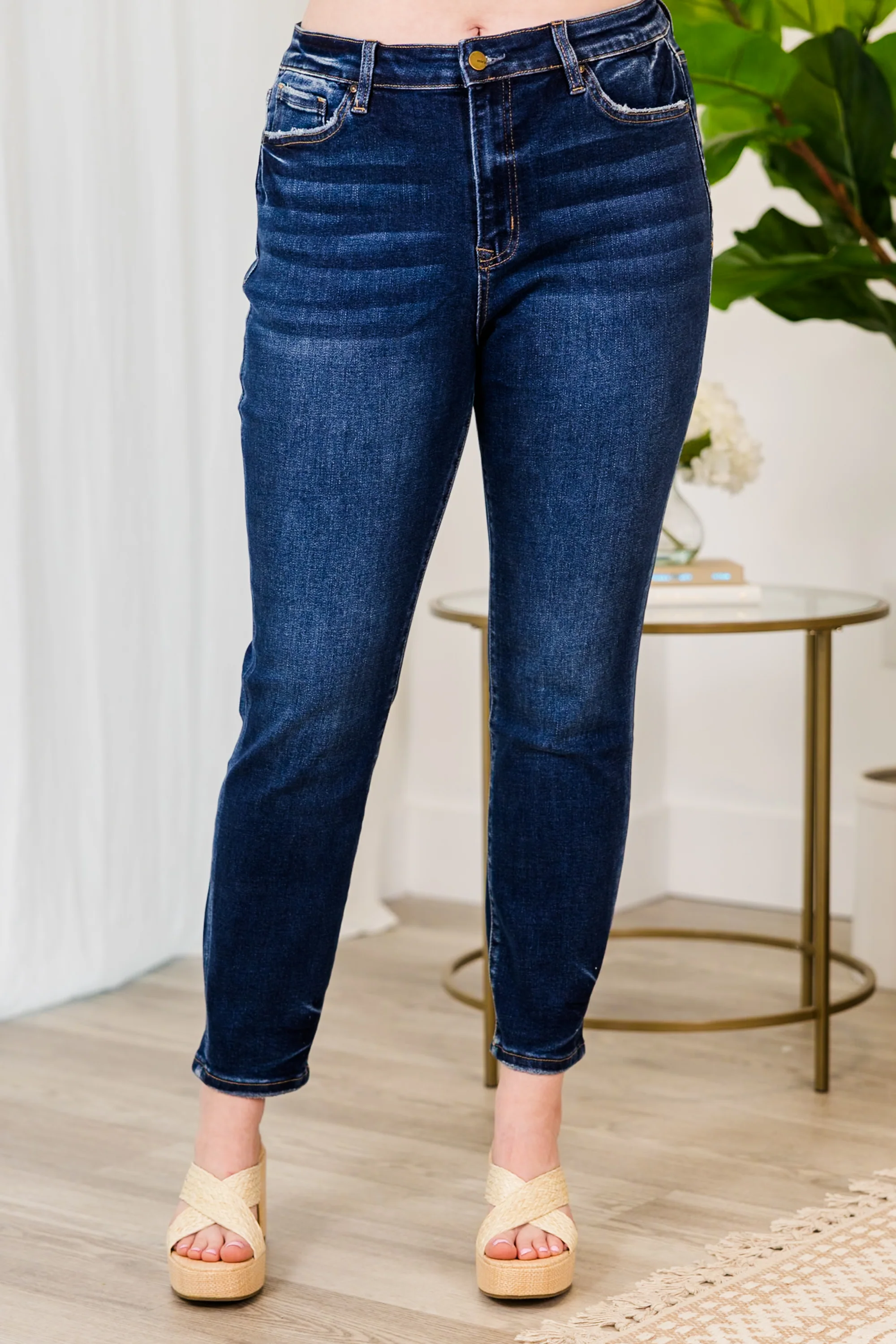 Time To Evolve Jeans, Dark Wash - Giverhouse