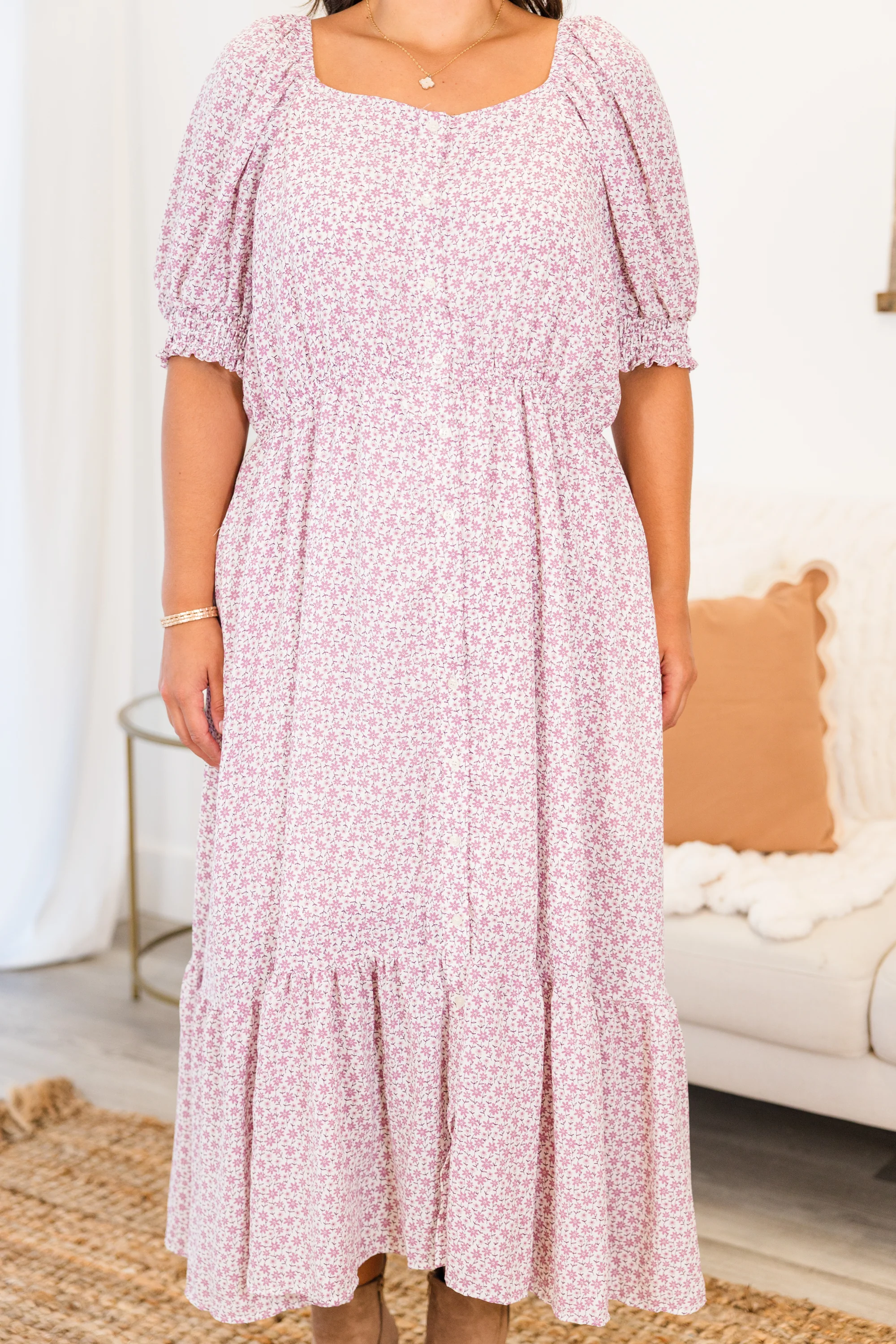 Peaceful Serenity Dress, Lavender - Giverhouse