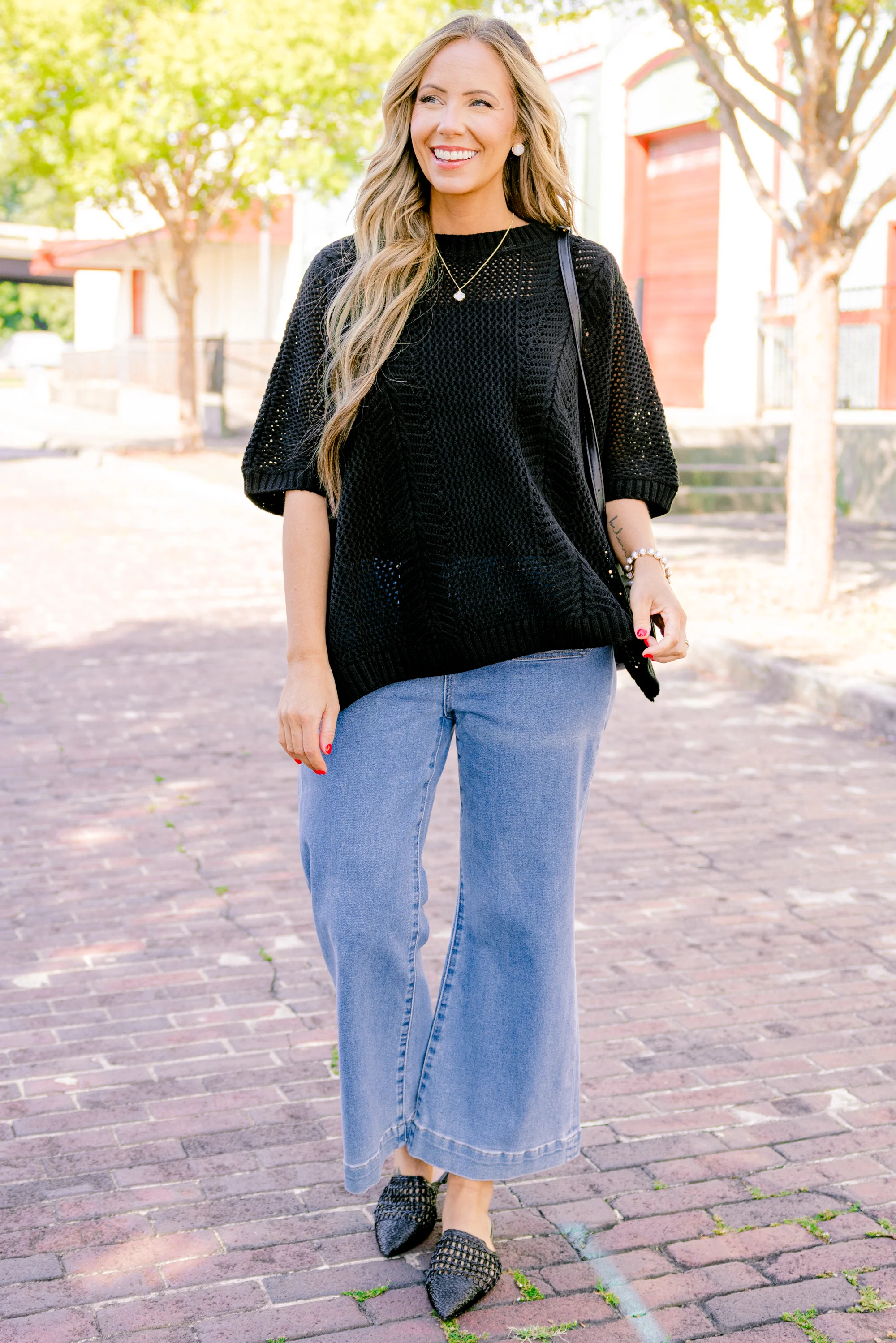 Chill Out Top, Black - Giverhouse