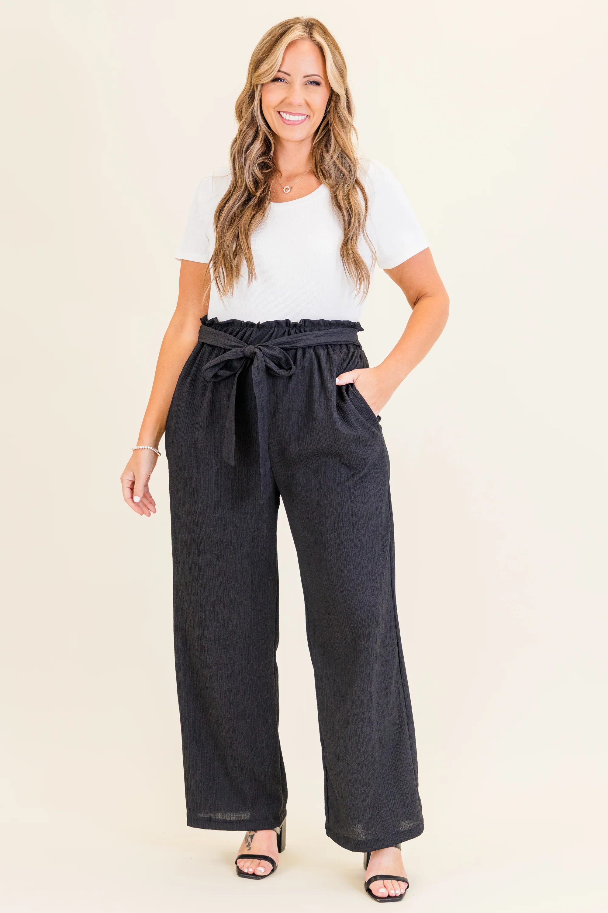 Dancing With Myself Pants, Black - Giverhouse