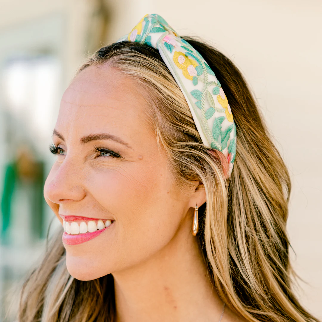 Lovely Bliss Headband, Teal - Giverhouse