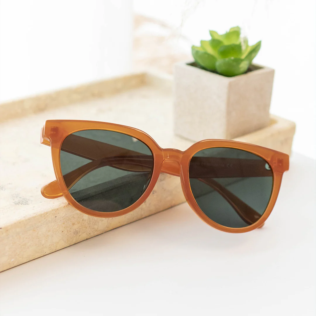 Shady Lady Sunglasses, Brown - Giverhouse