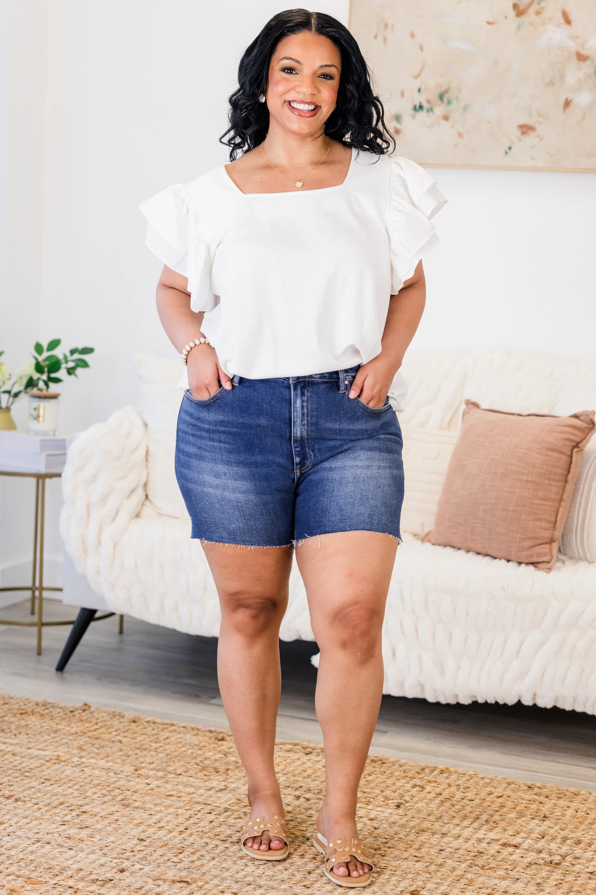 Loving Life Shorts, Dark - Giverhouse