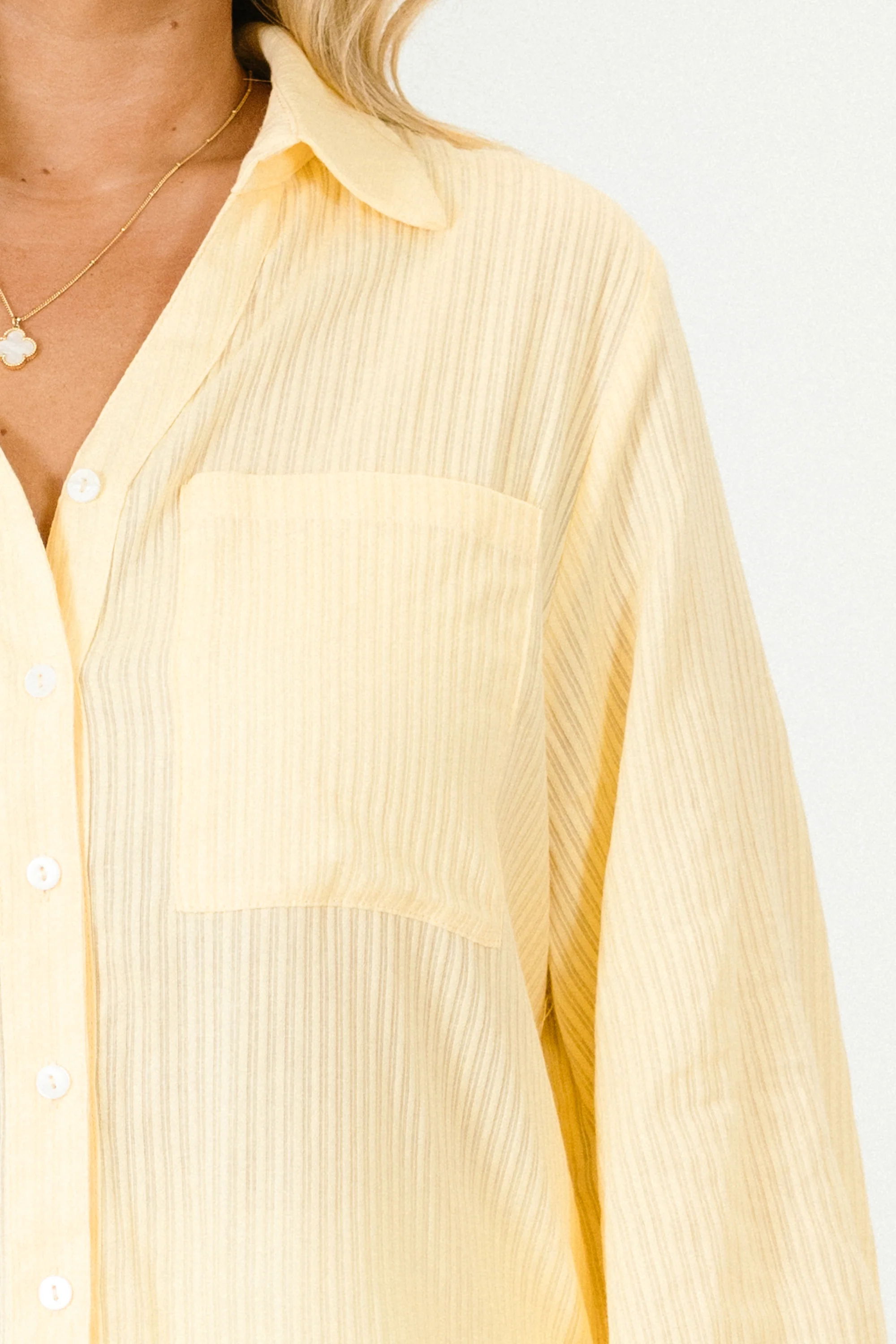 Not So Ordinary Top, Yellow - Giverhouse
