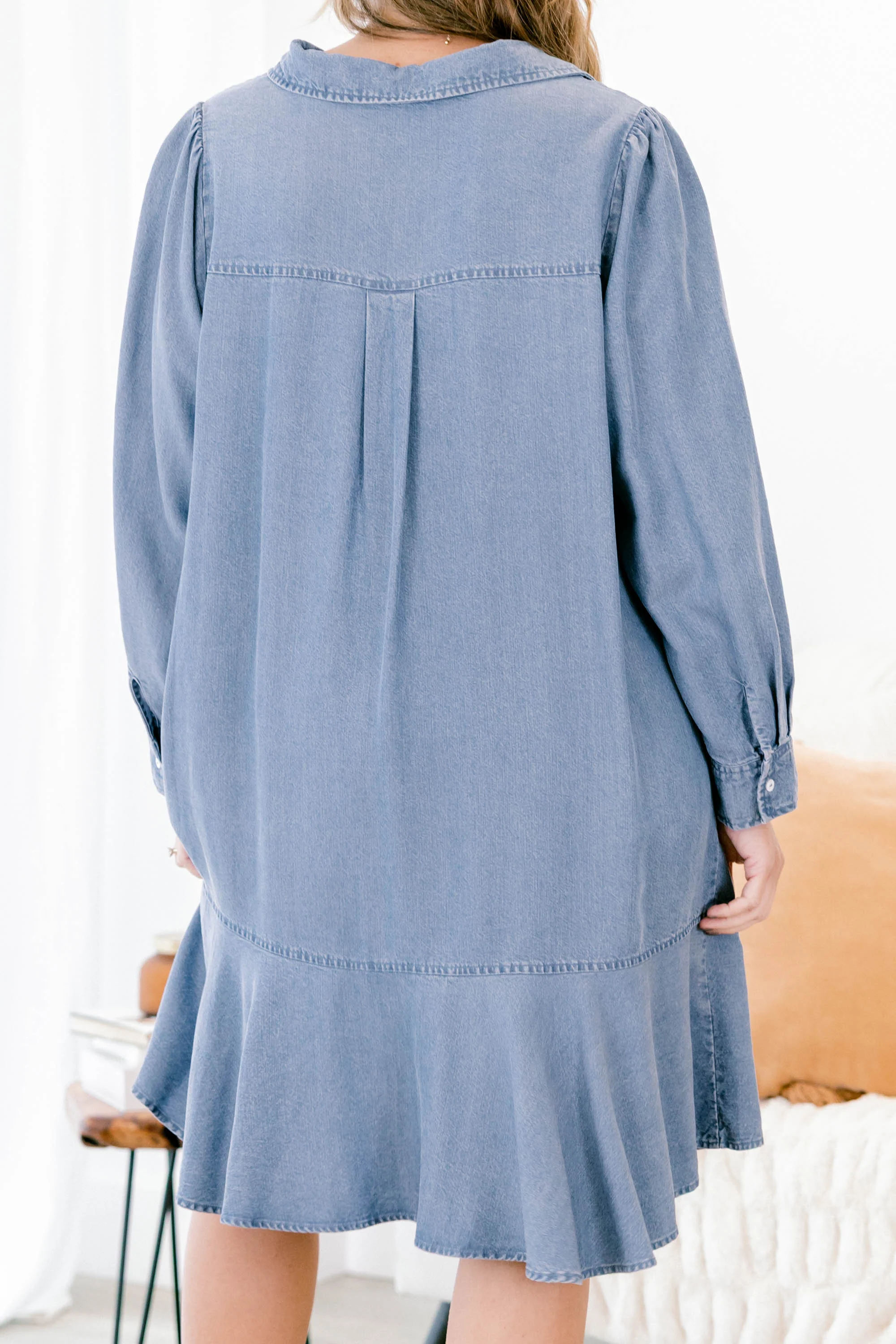 Days Like Today Dress, Denim Blue - Giverhouse