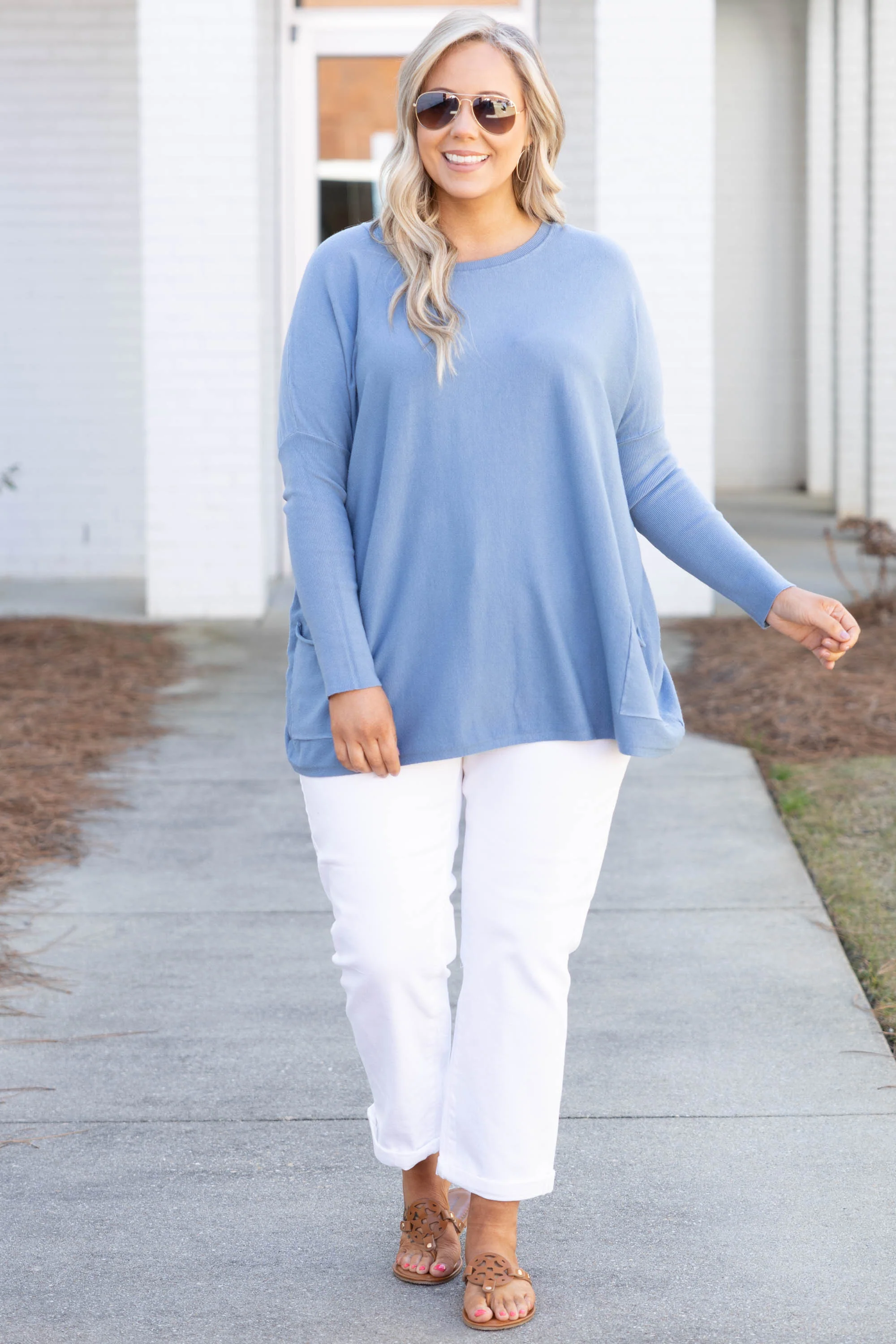 Always Loving Mom Jeans, White - Giverhouse