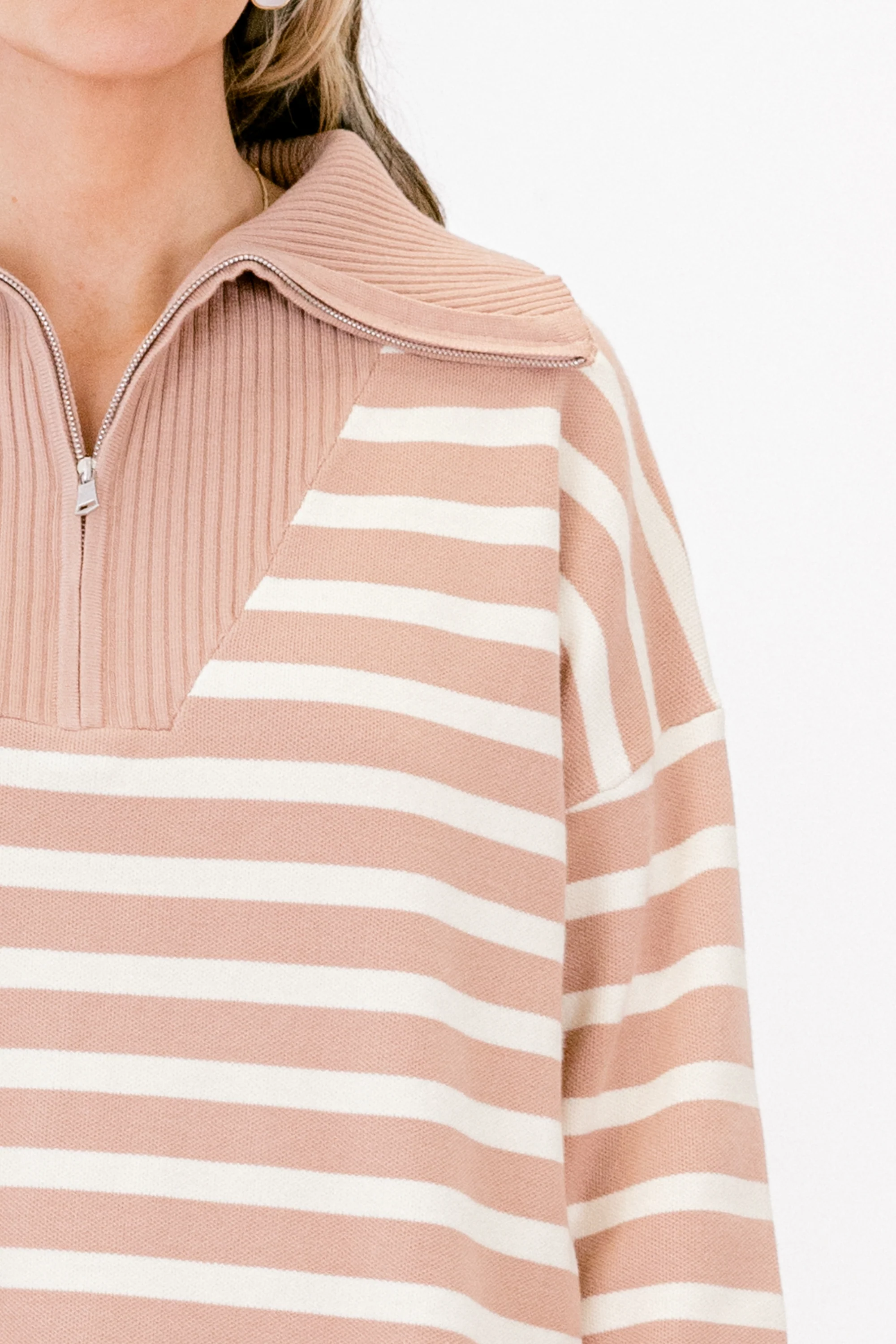 Sweet Stripes Sweater, Natural - Giverhouse