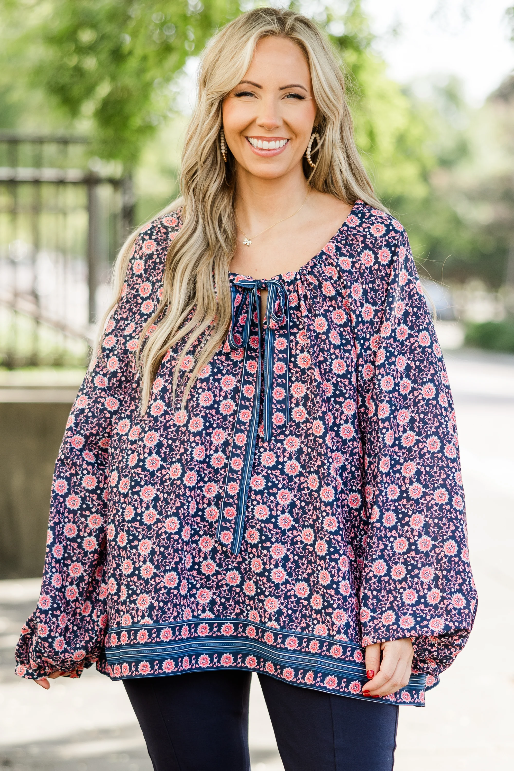 Like You Said Top, Navy - Giverhouse