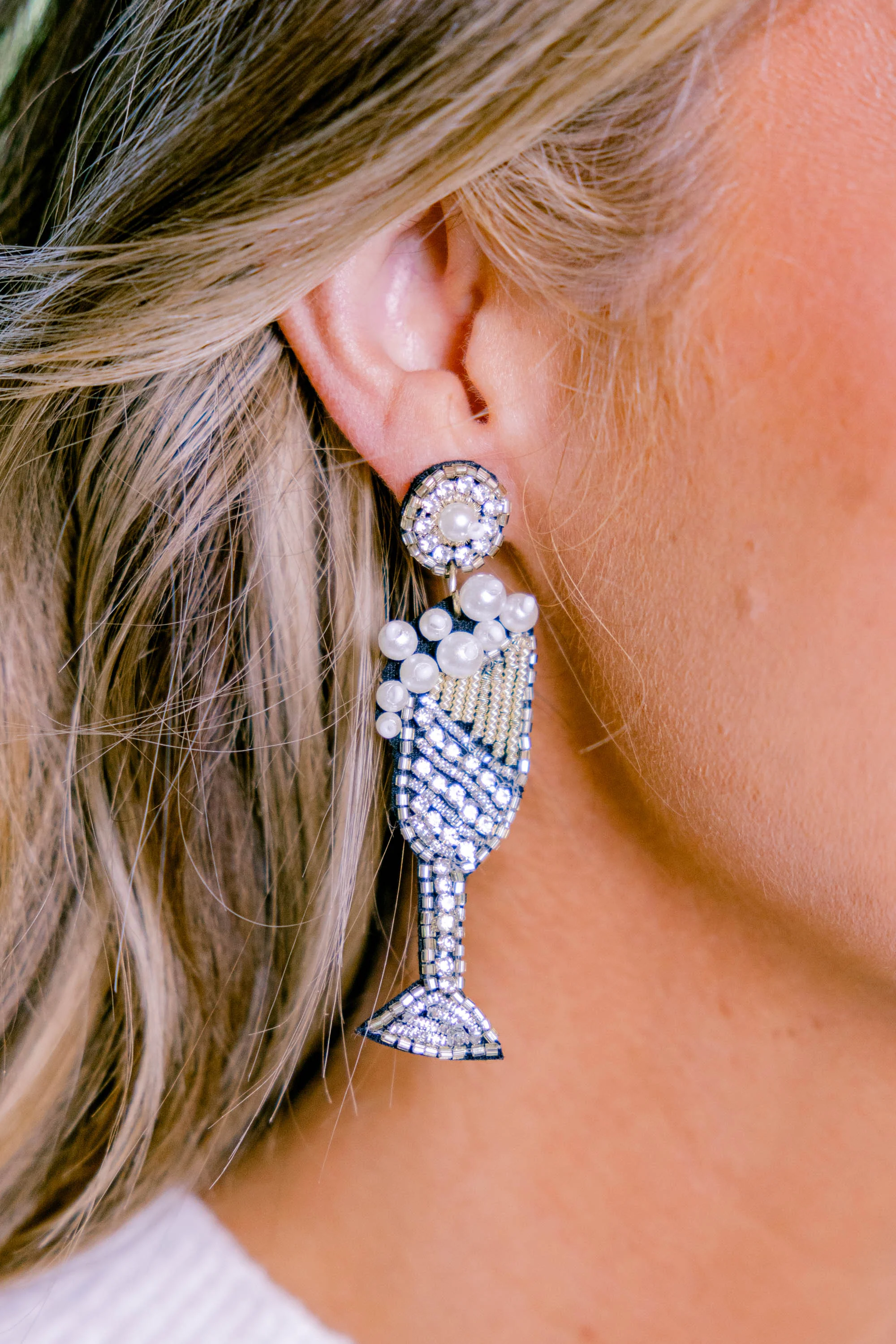 Cheers To New Beginnings Earrings, Gold - Giverhouse