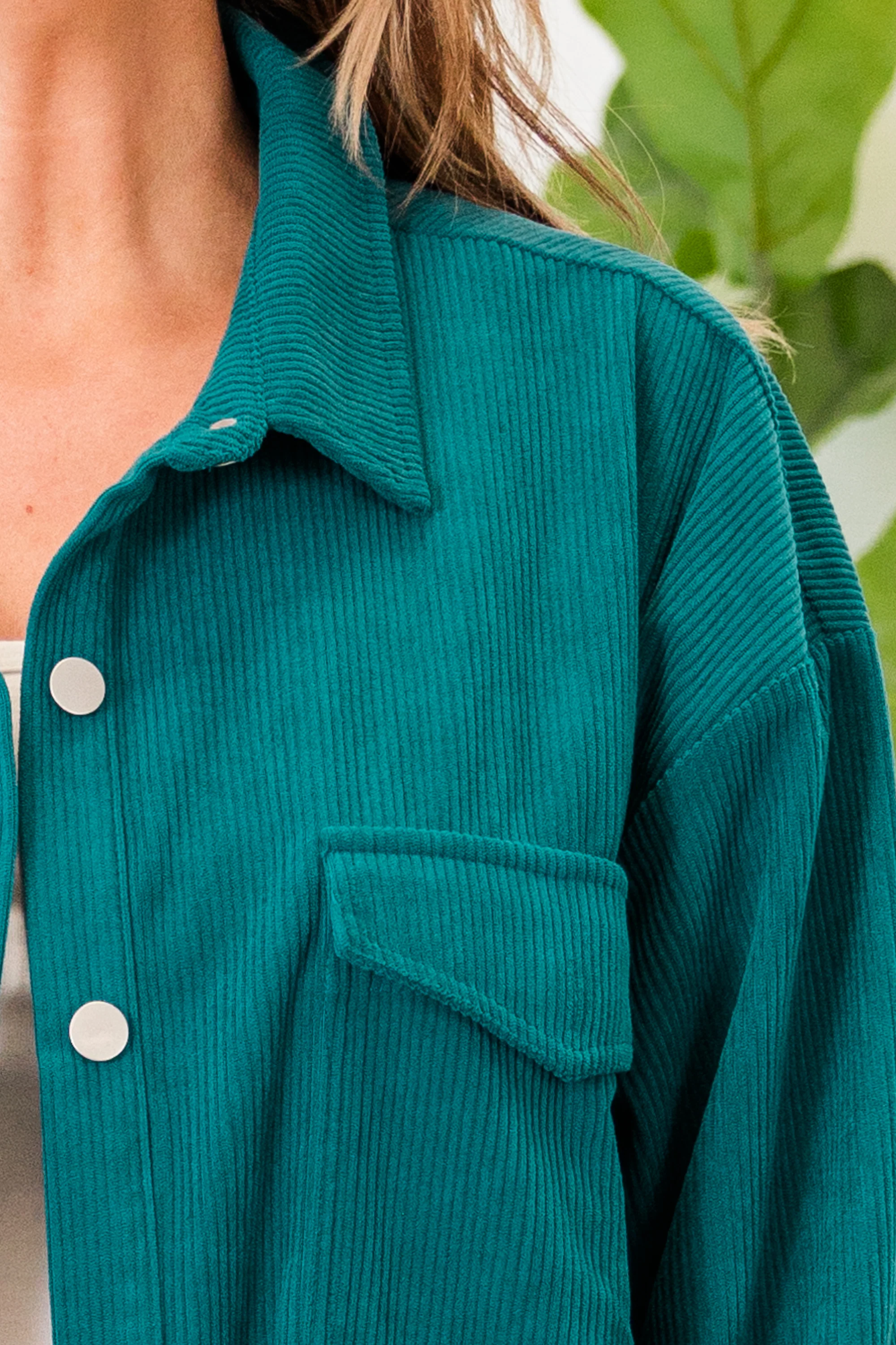 I Love The Cold Jacket, Teal - Giverhouse