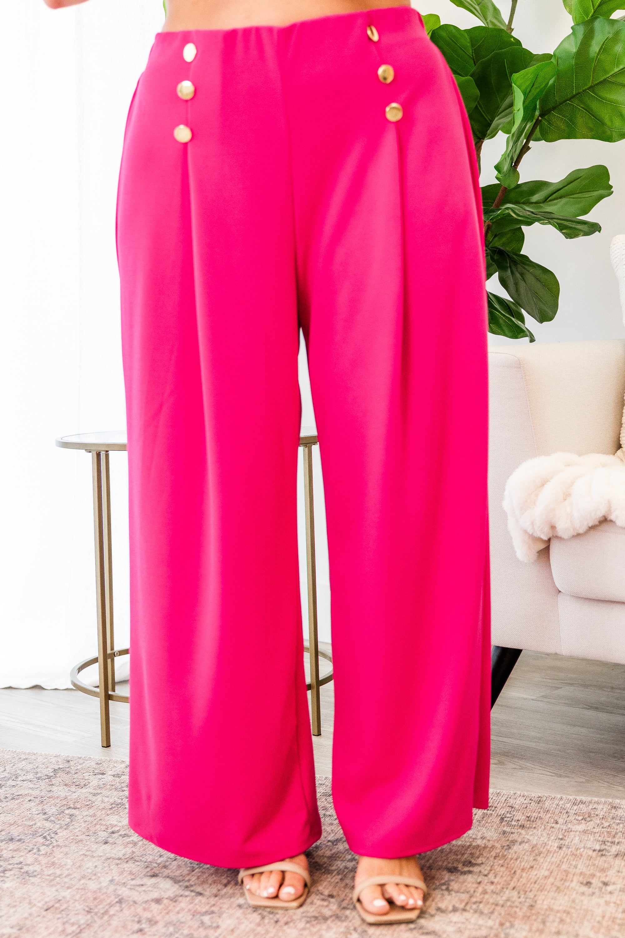 Never Be Outdone Pants, Fuchsia - Giverhouse