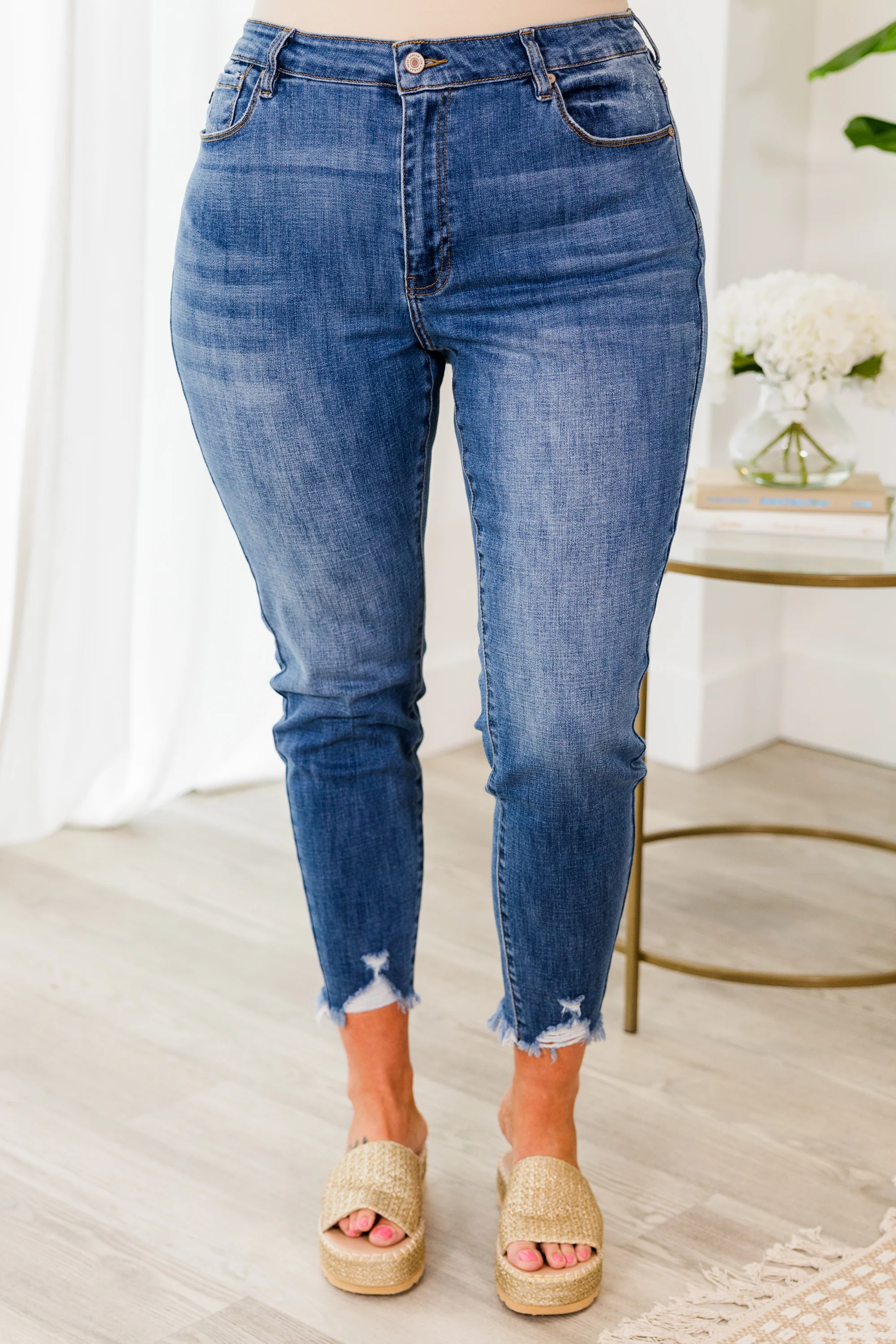 Busy Babe Jeans, Medium Wash - Giverhouse