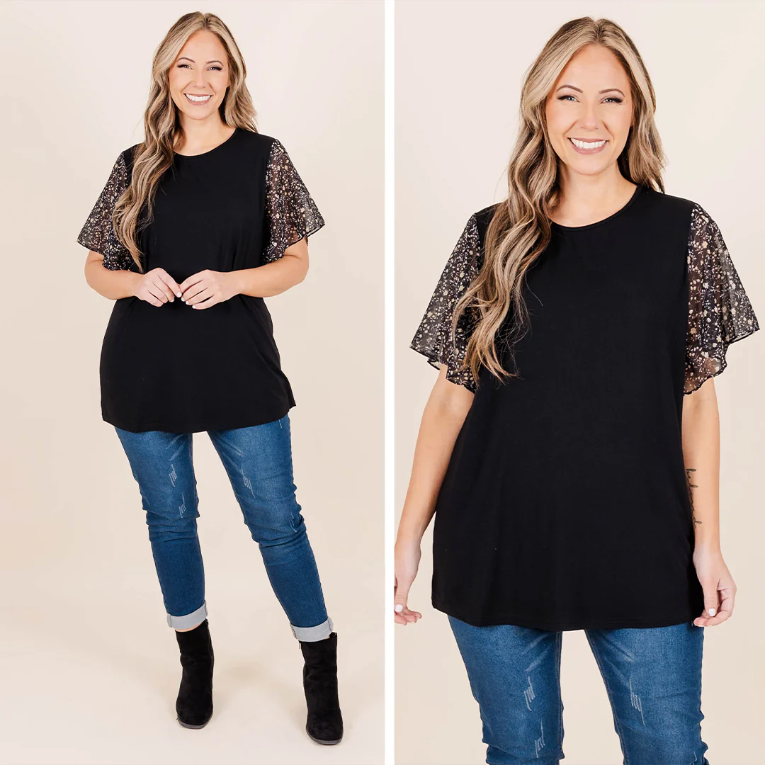 Midnight Missions Top, Black - Giverhouse