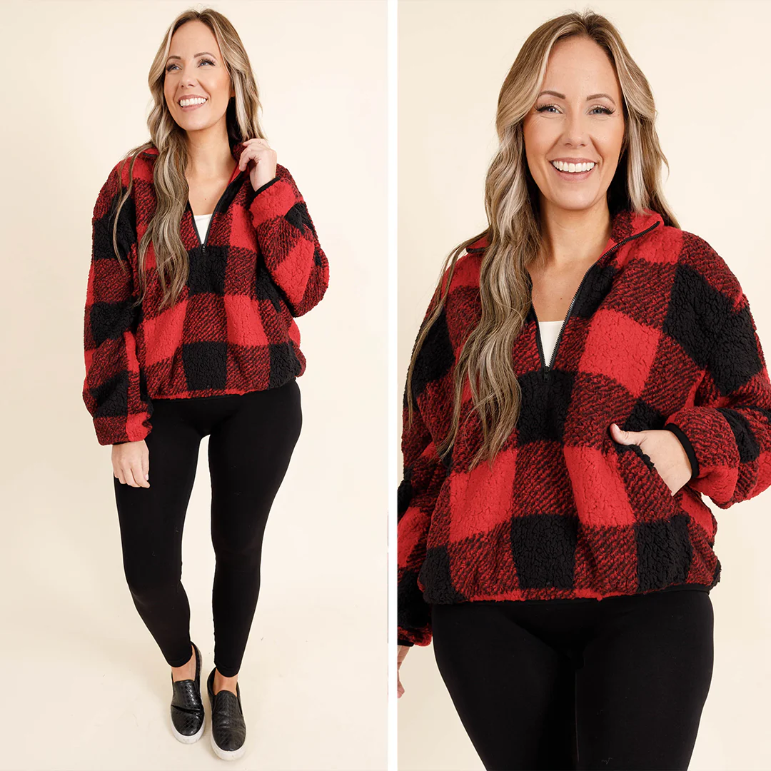 Infinite Memories Top, Red - Giverhouse