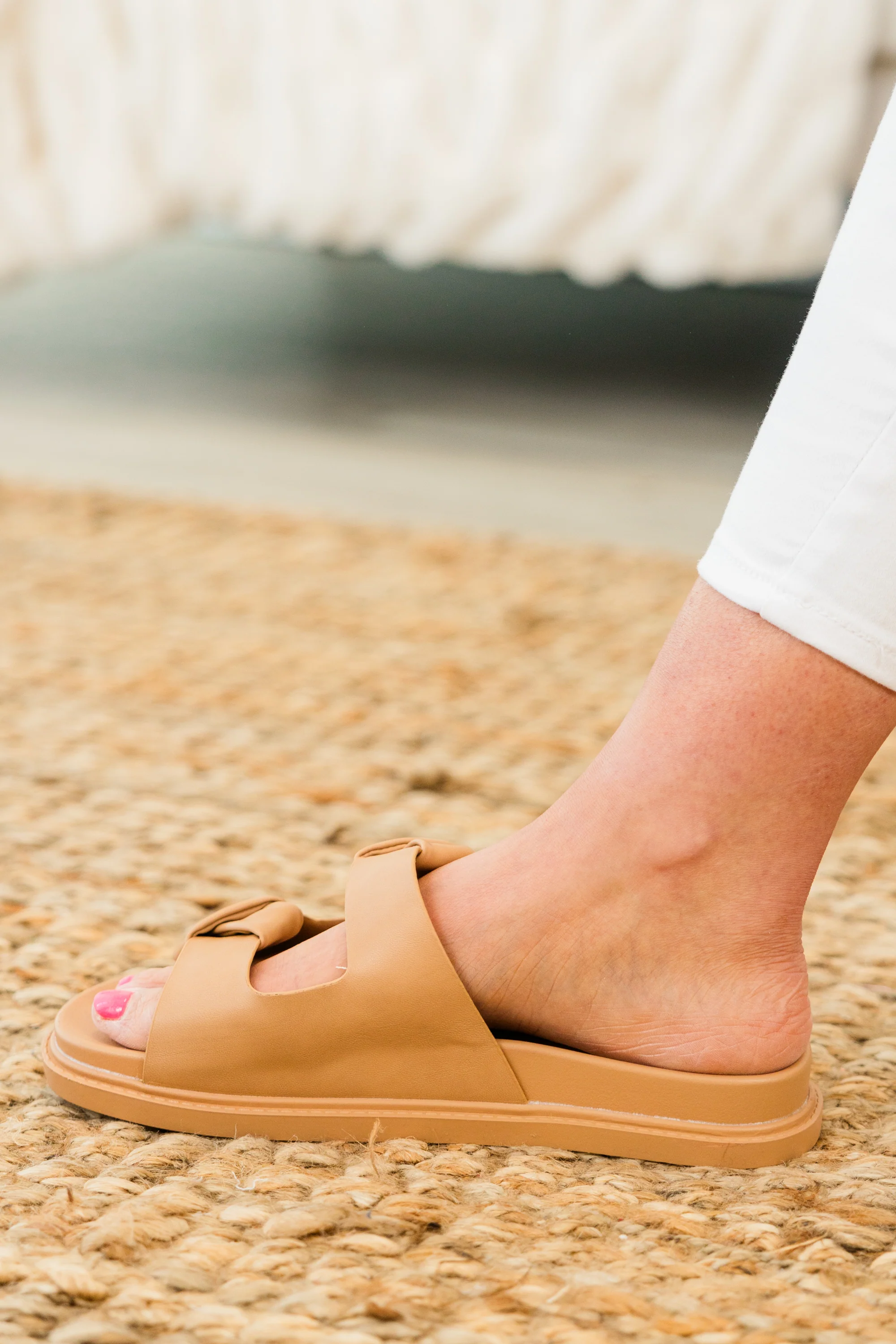 Where You Belong Sandals, Camel - Giverhouse