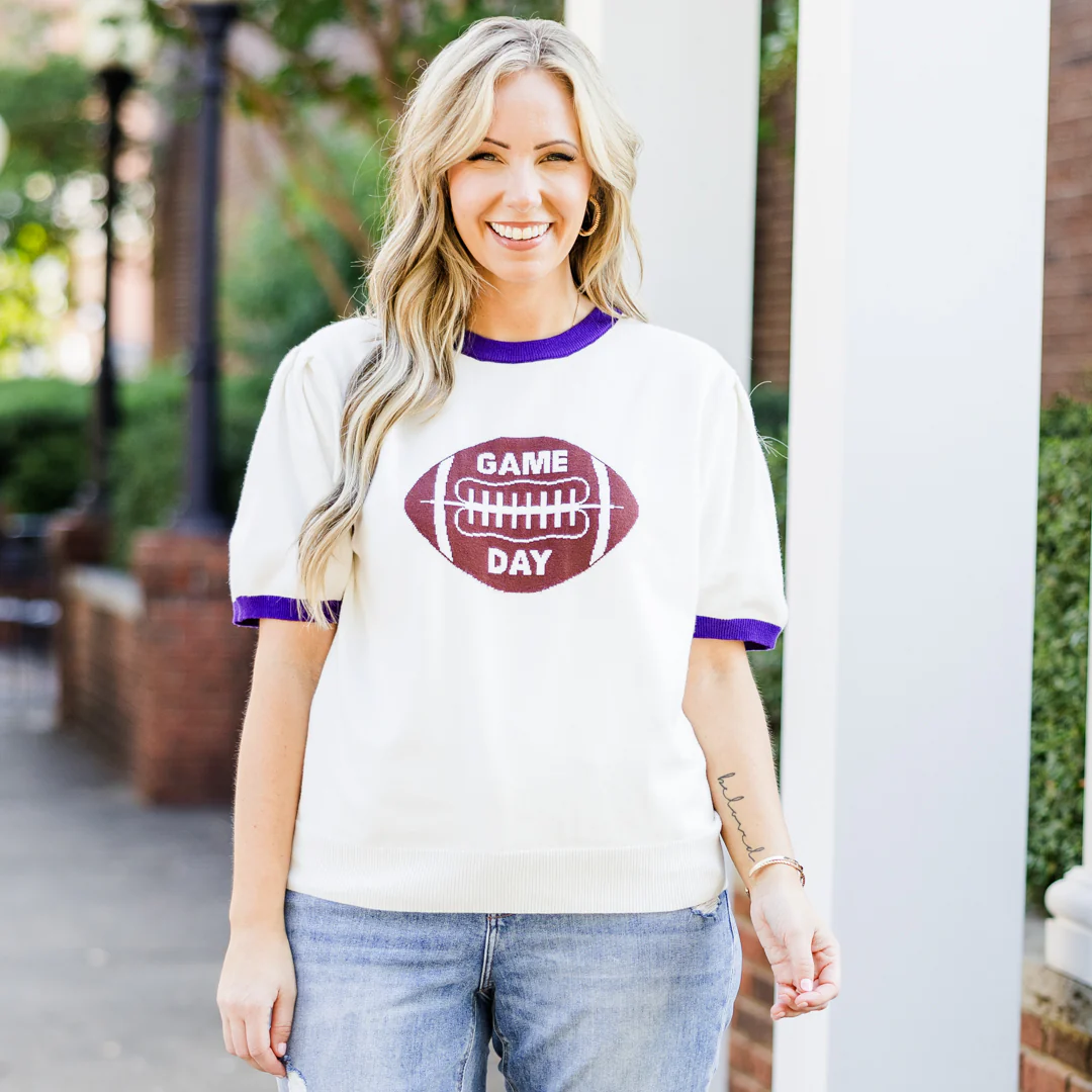 I Wear It With Pride Top, Purple - Giverhouse