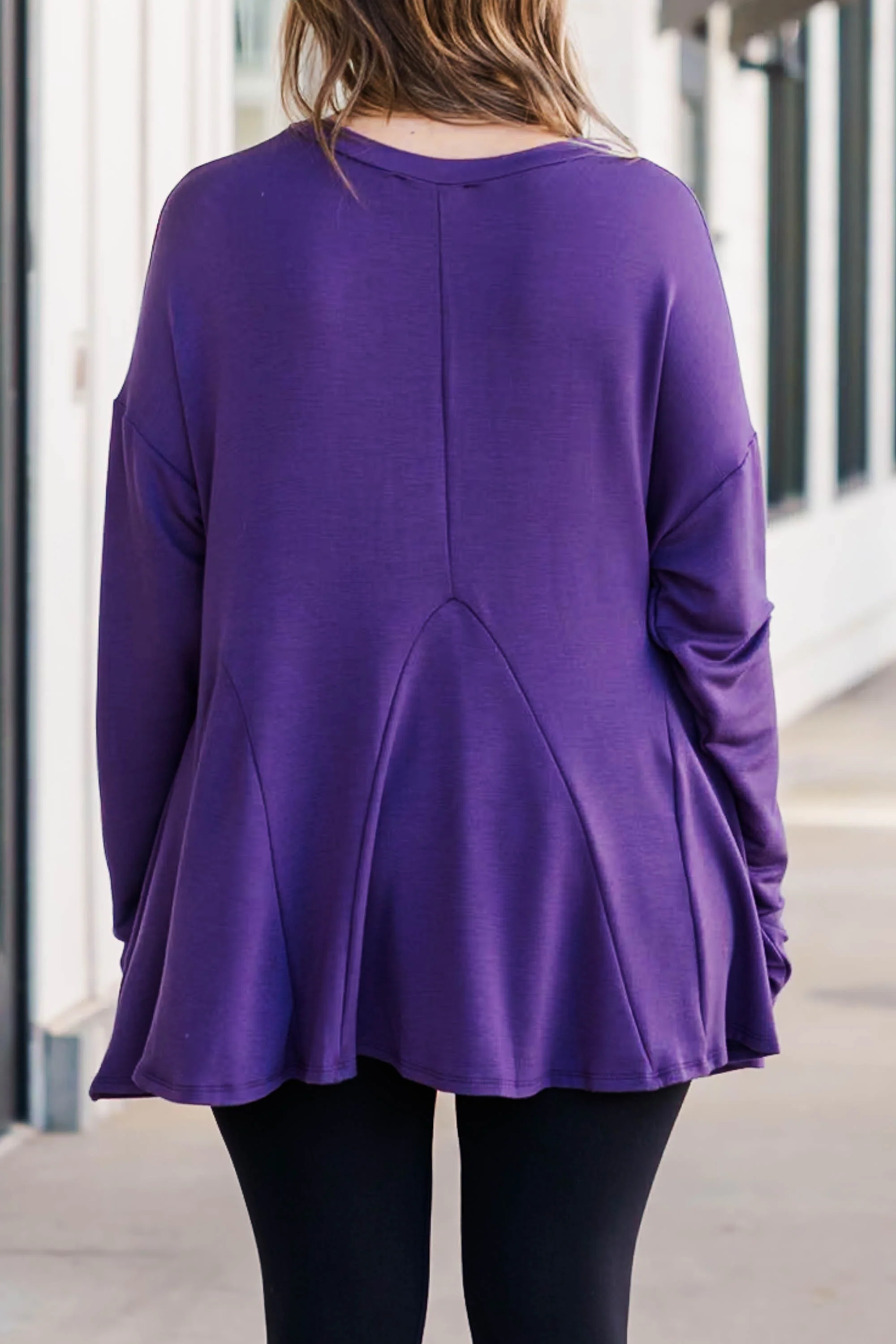 A Time For Change Top, Purple - Giverhouse