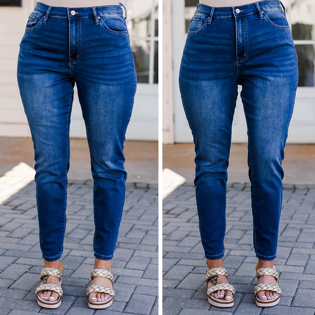 Learn As You Go Jeans, Medium Wash - Giverhouse