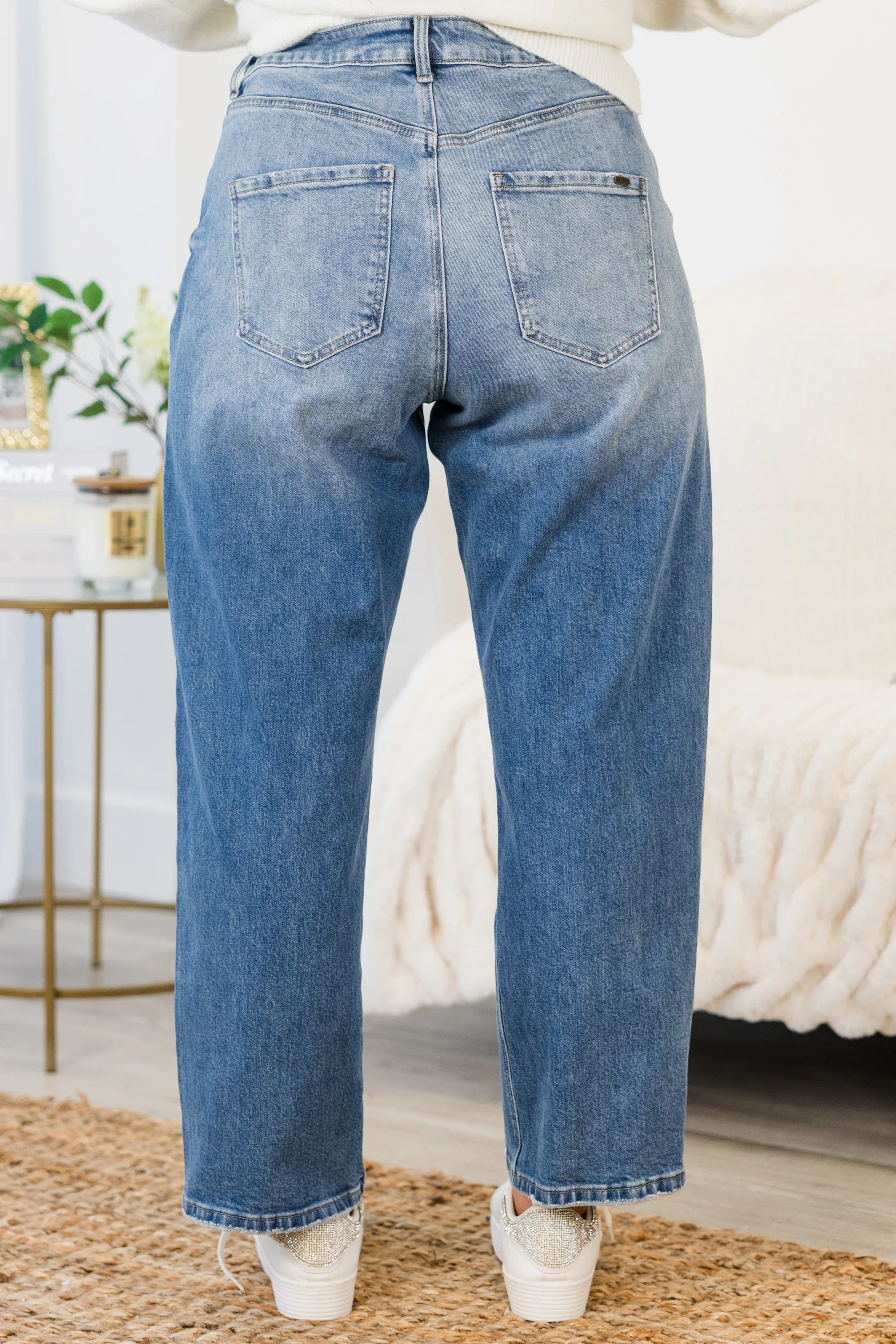 Passing Notes Jeans, Medium Wash - Giverhouse