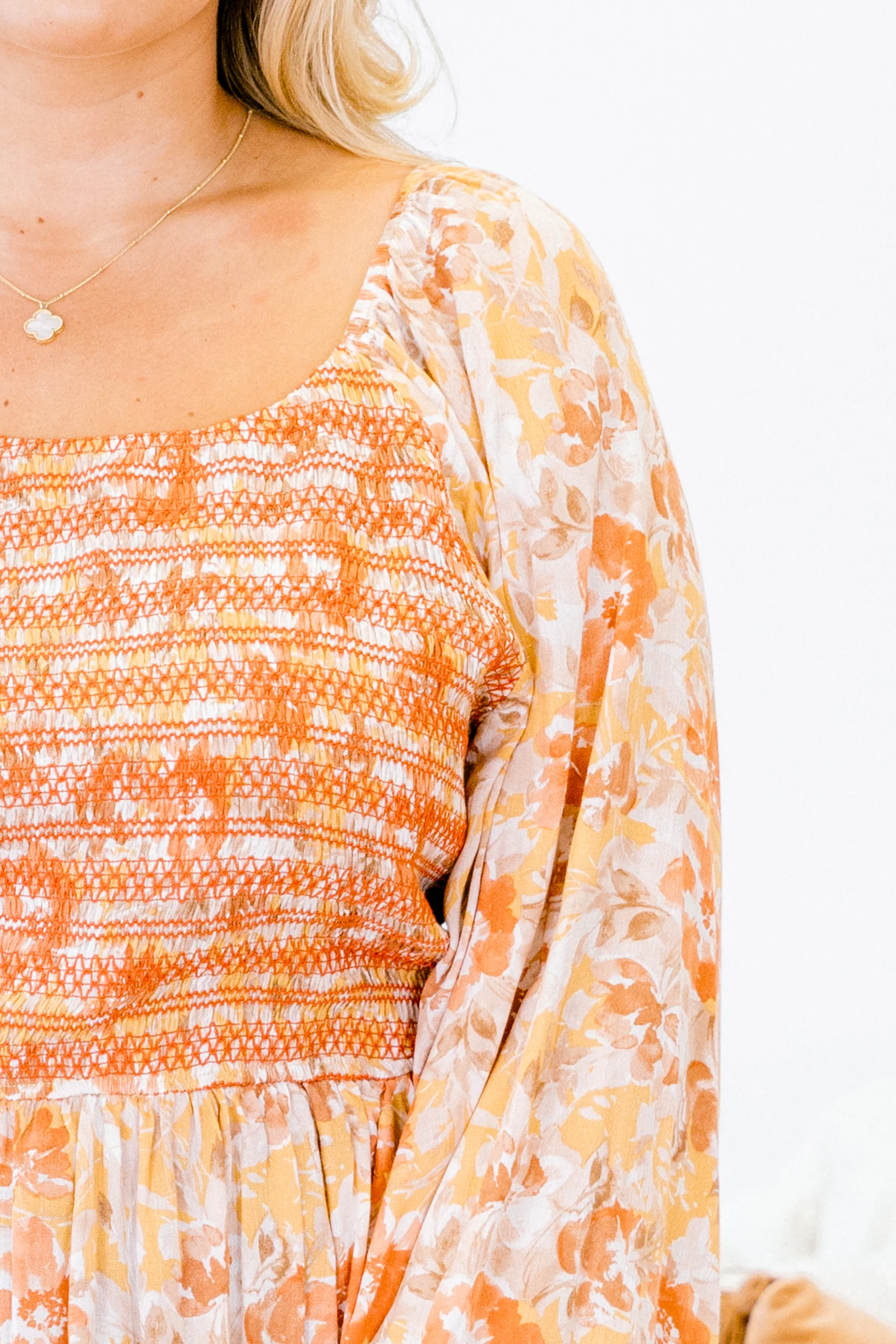 For The Fun Top, Marigold Rust - Giverhouse