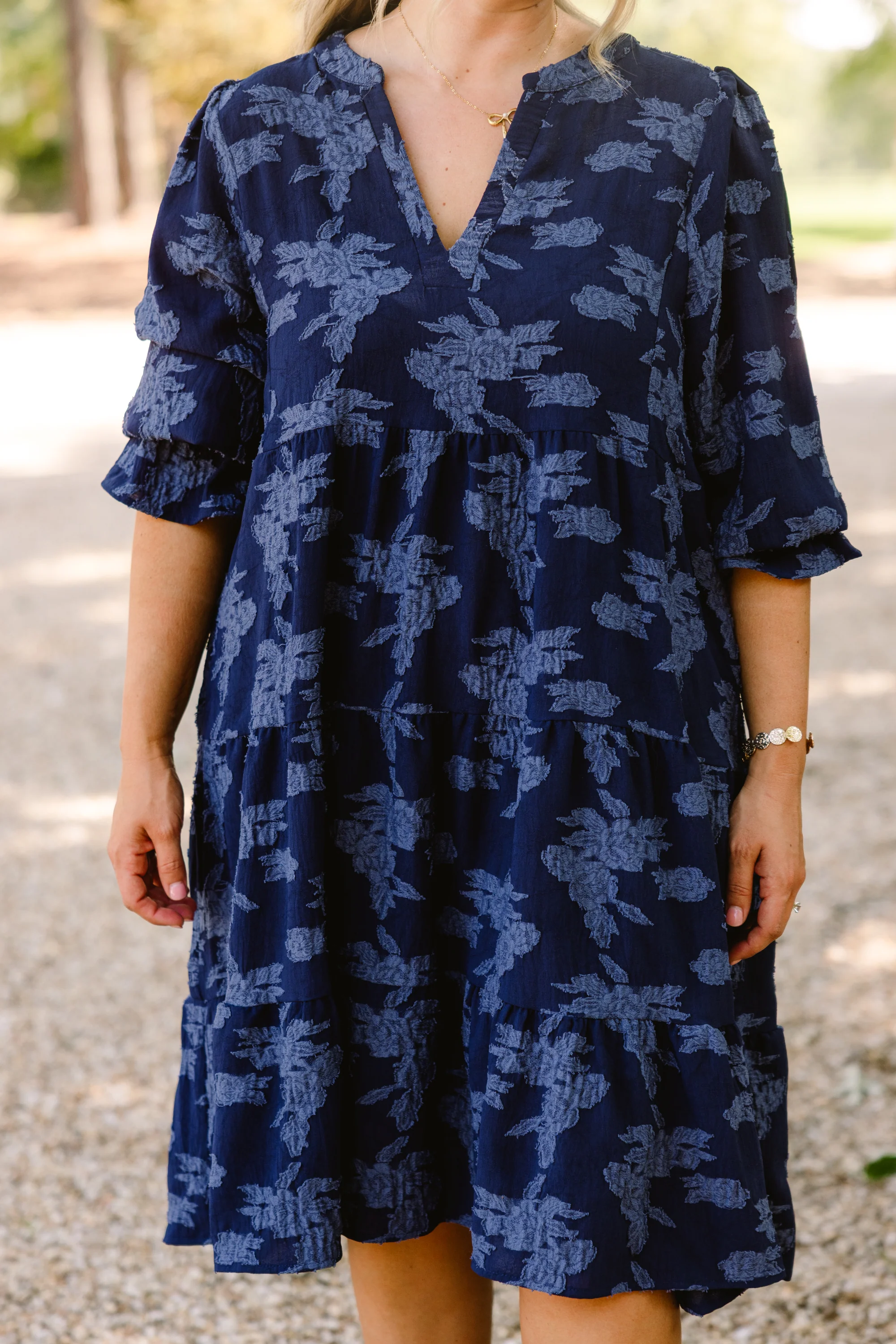 What You Know Dress, Navy Twilight - Giverhouse