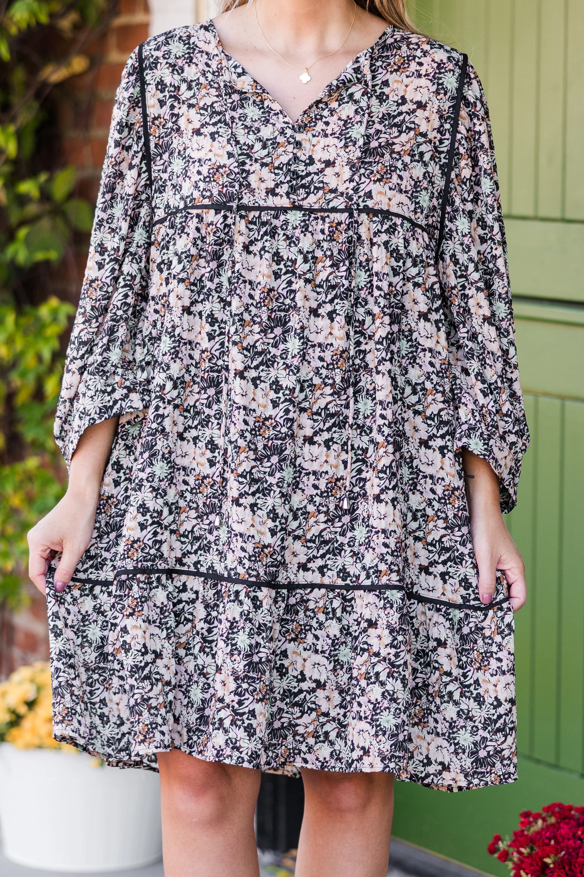 Meaningful Moments Dress, Black - Giverhouse