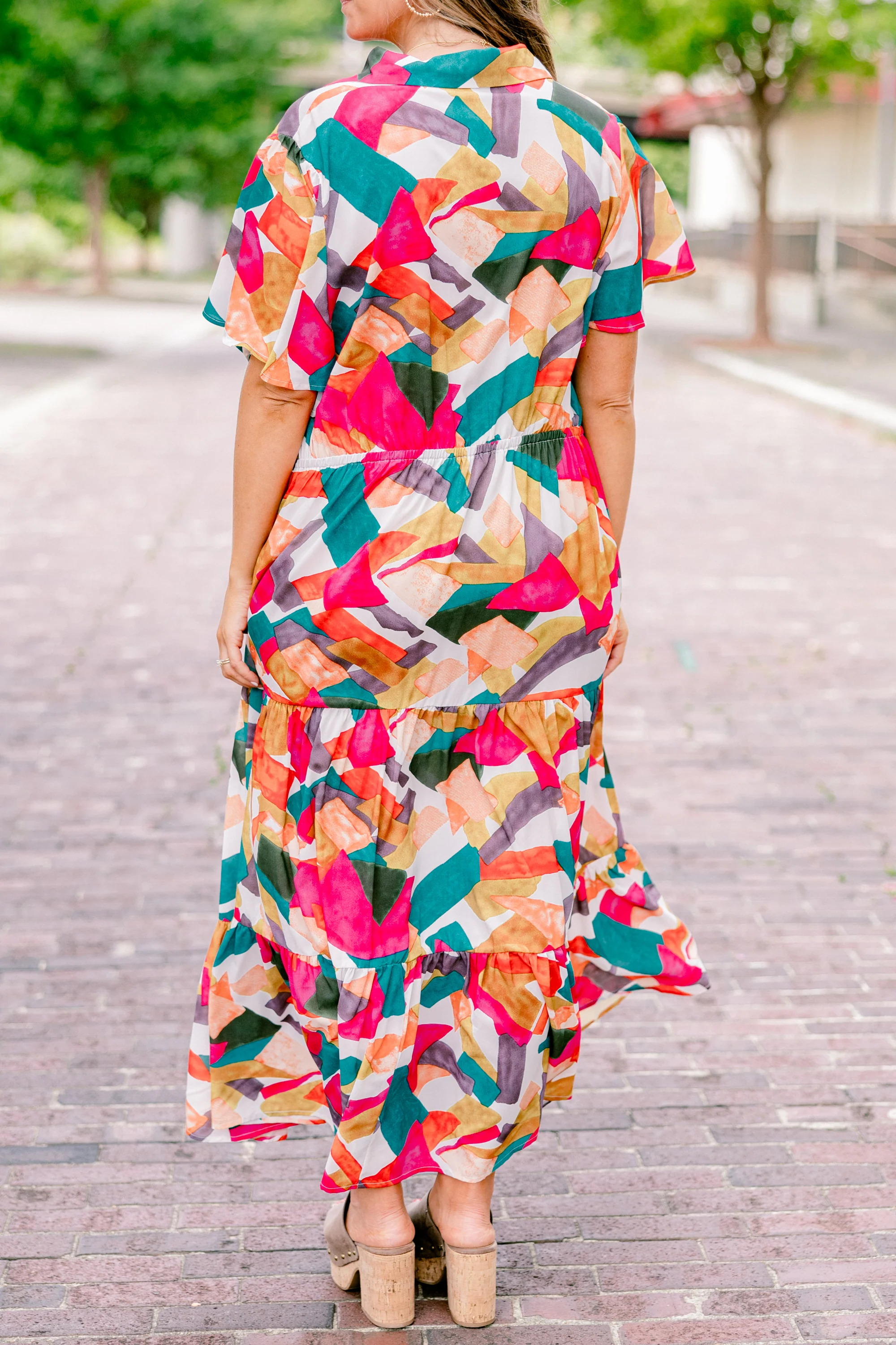 Just Takes Time Dress, Rust - Giverhouse