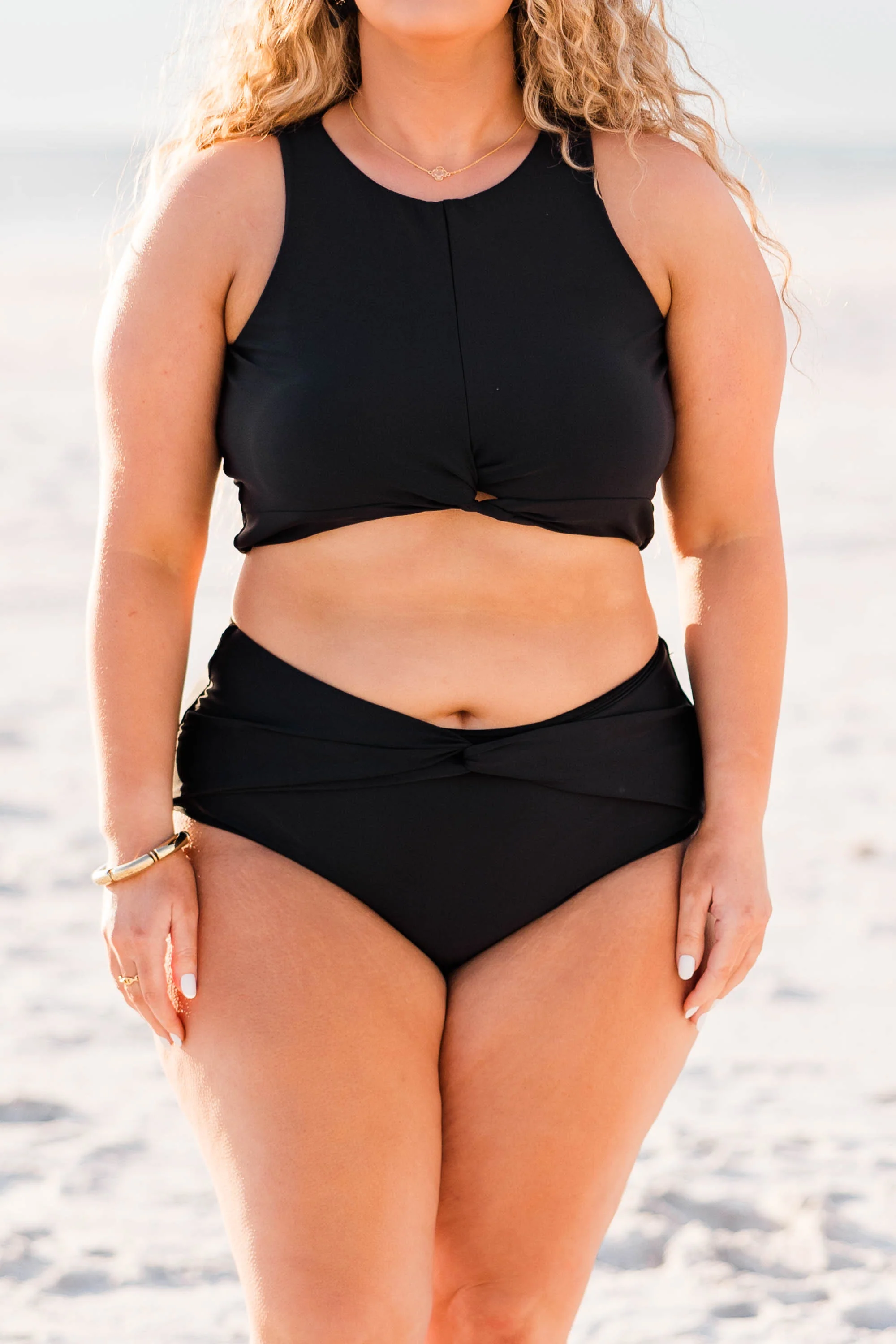 Swim With Me Swim Bottom, Black - Giverhouse