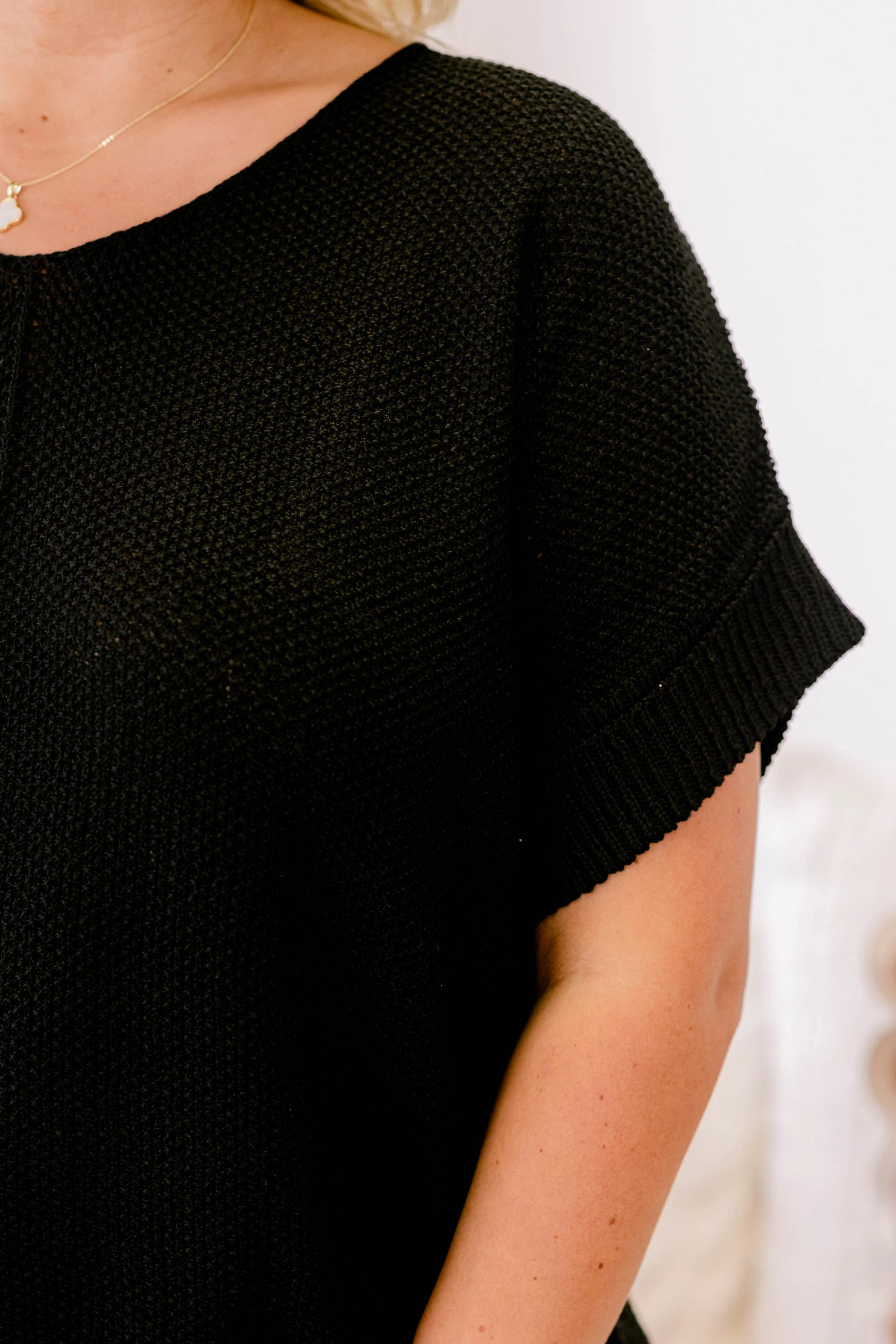 Feels Like The Moment Sweater, Black - Giverhouse