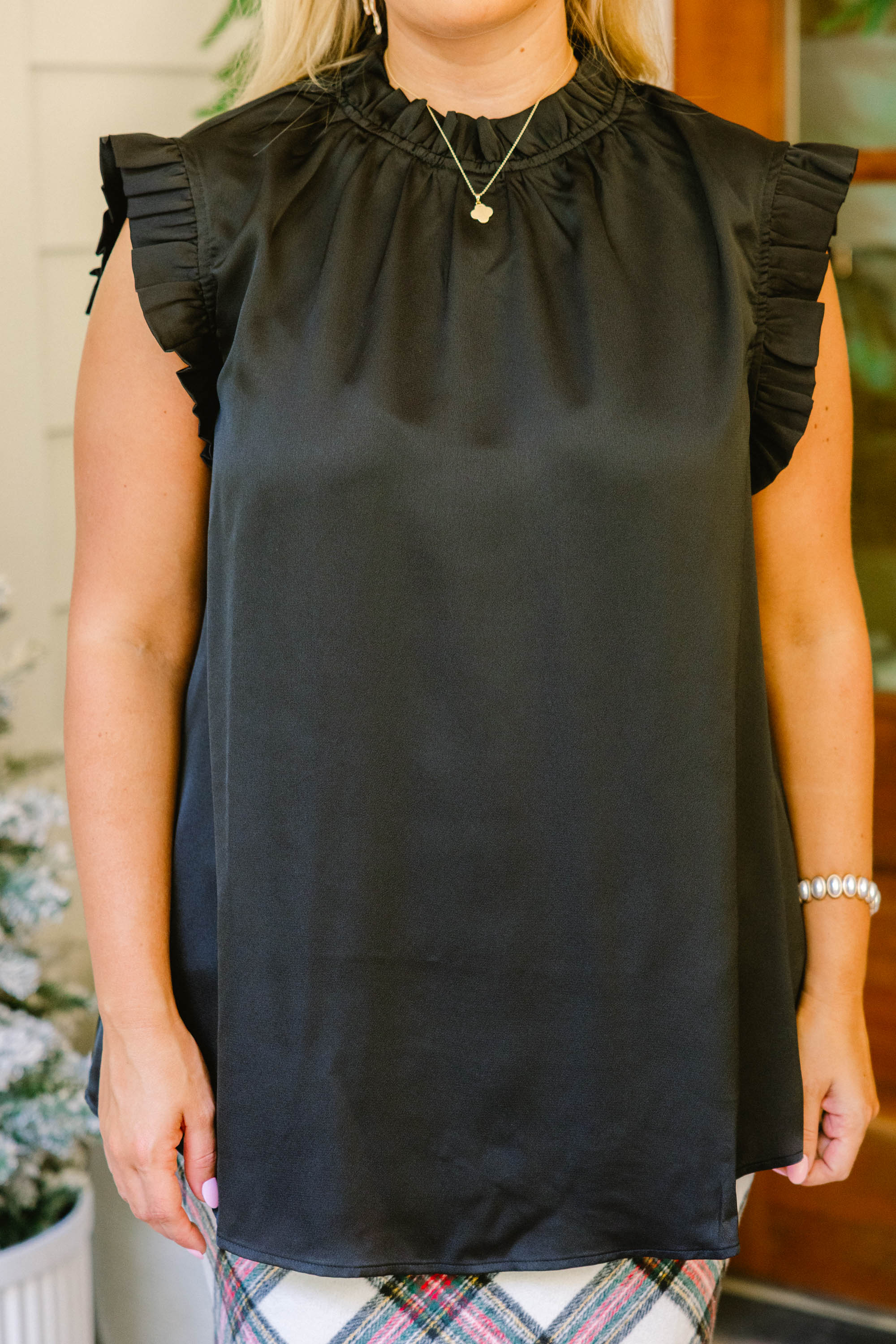 Good Luck Babe Top, Black - Giverhouse