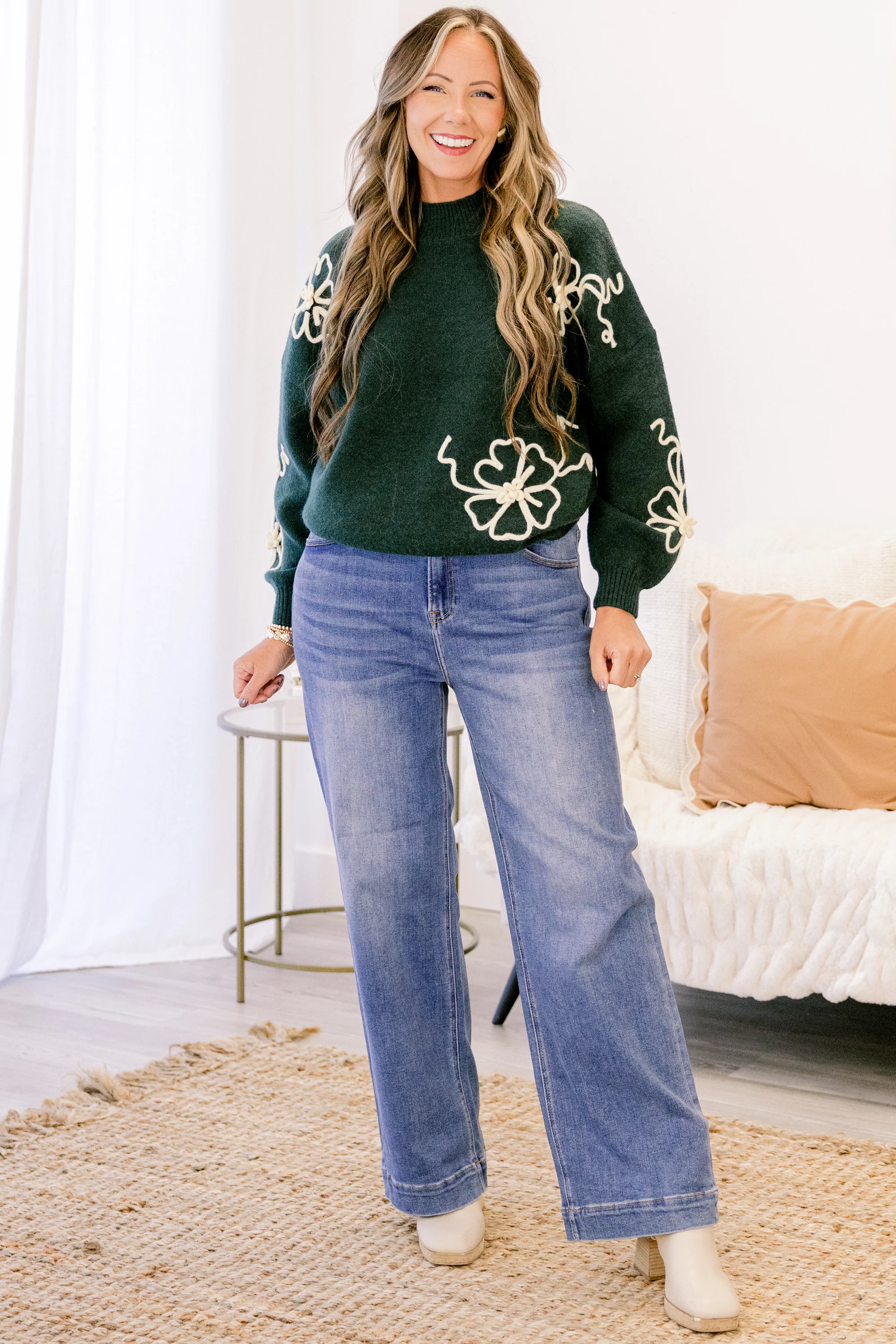 Checking All The Boxes Jeans, Medium Wash - Giverhouse