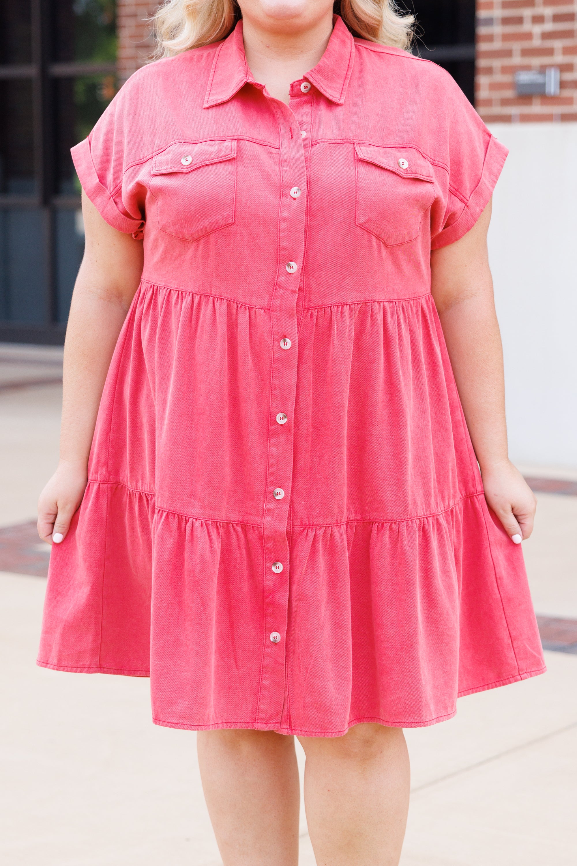 Lost In A Daze Dress, Red - Giverhouse