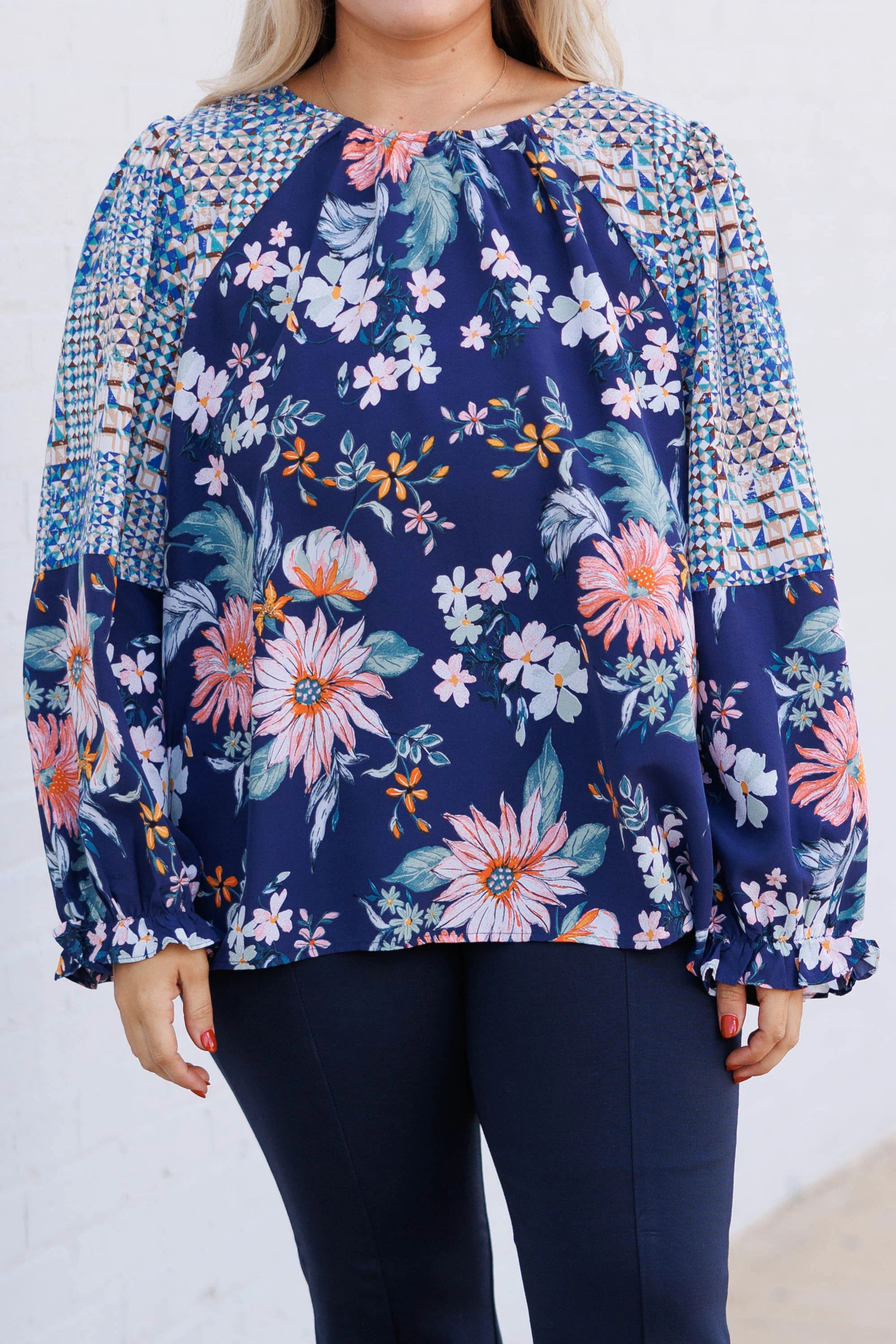 Day Goes On Top, Navy Mix - Giverhouse