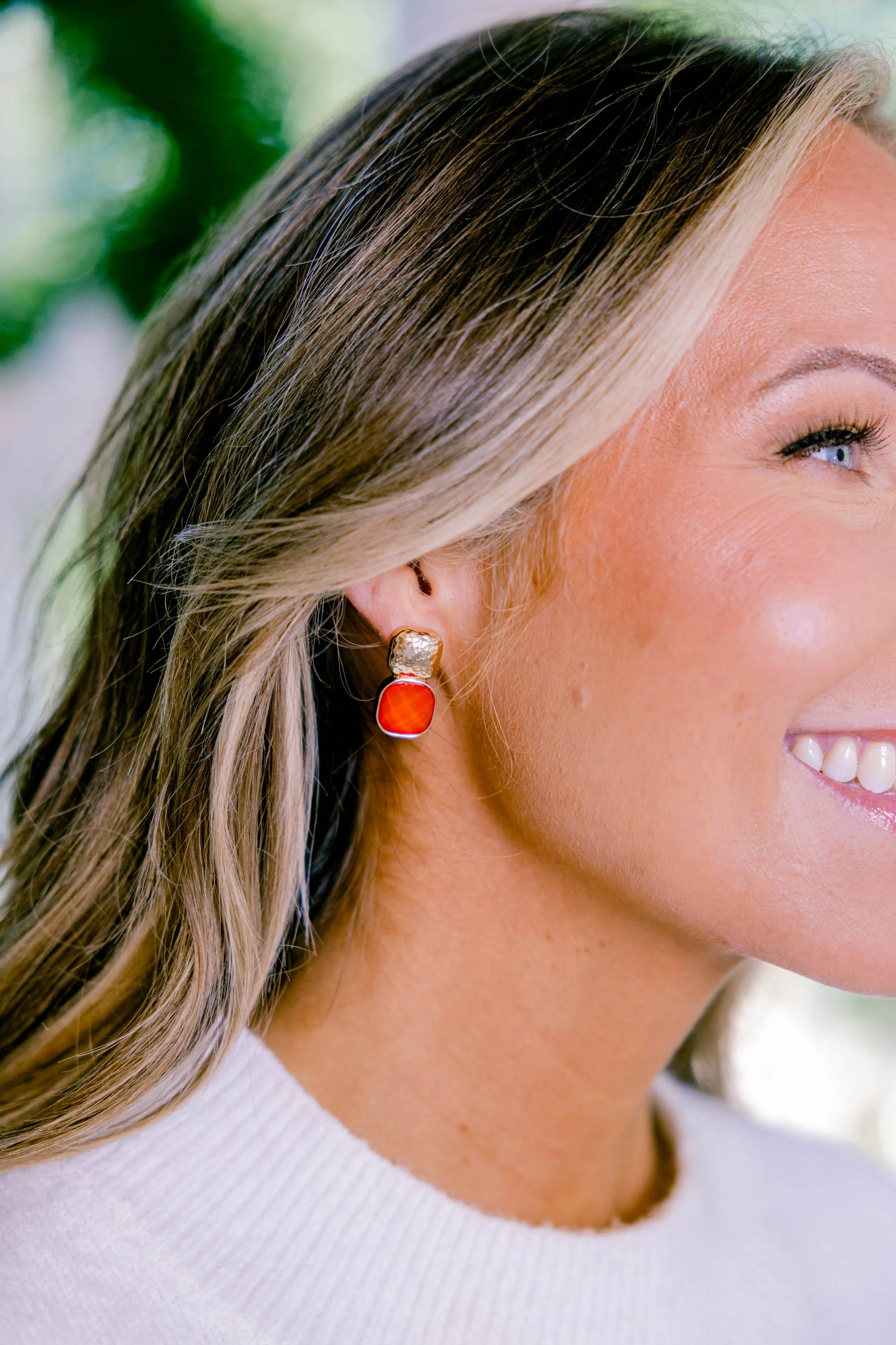 Keep It Jolly Earrings, Red - Giverhouse