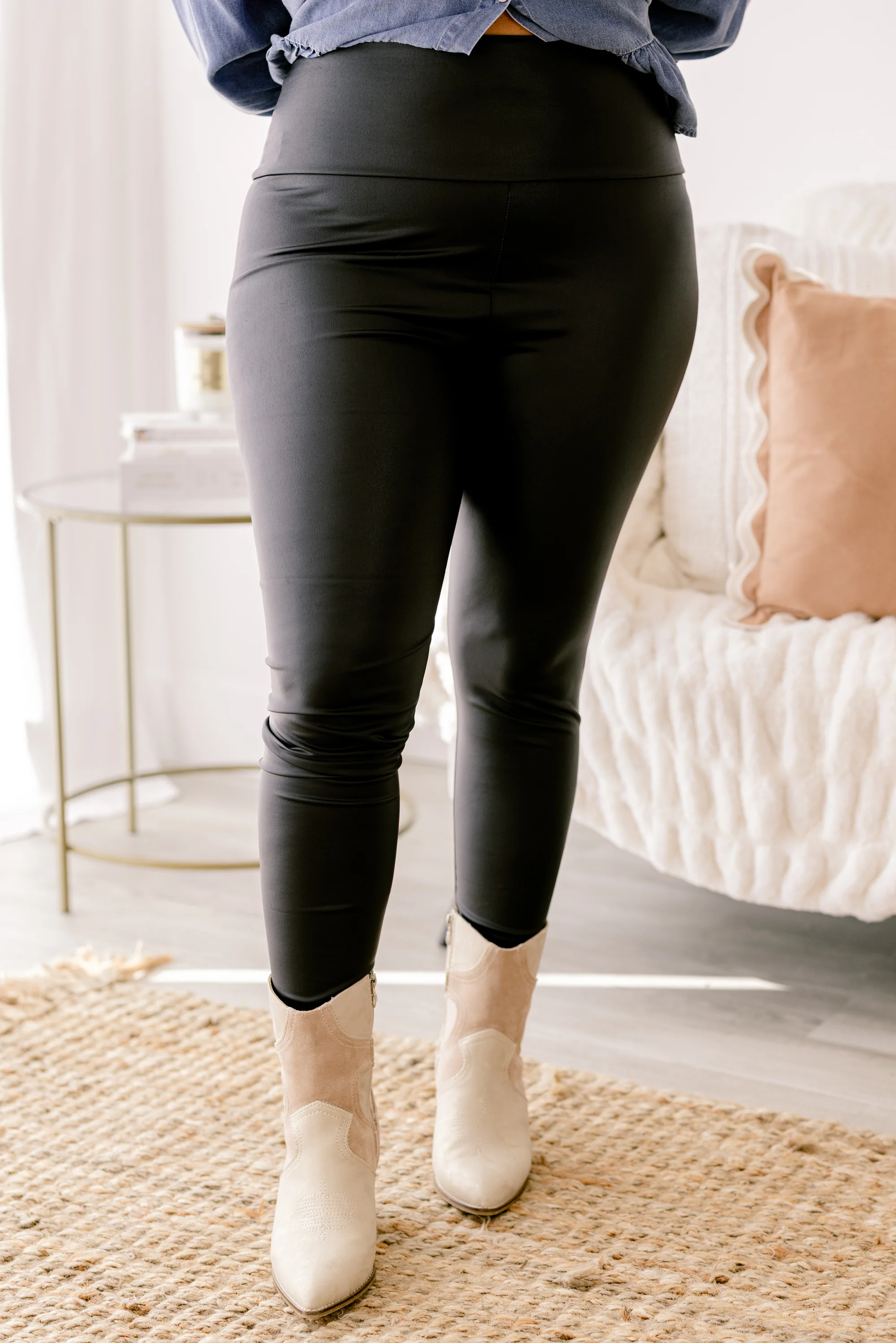 Wanna Dance All Night Leggings, Black - Giverhouse